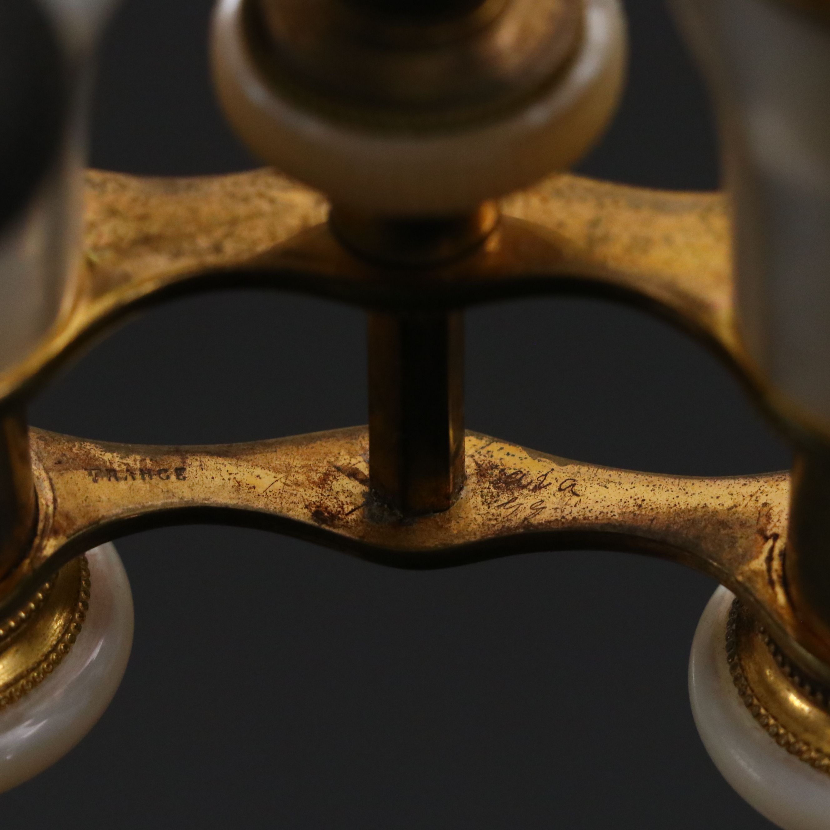 Colmont Mother-of-Pearl and Brass Opera Glasses