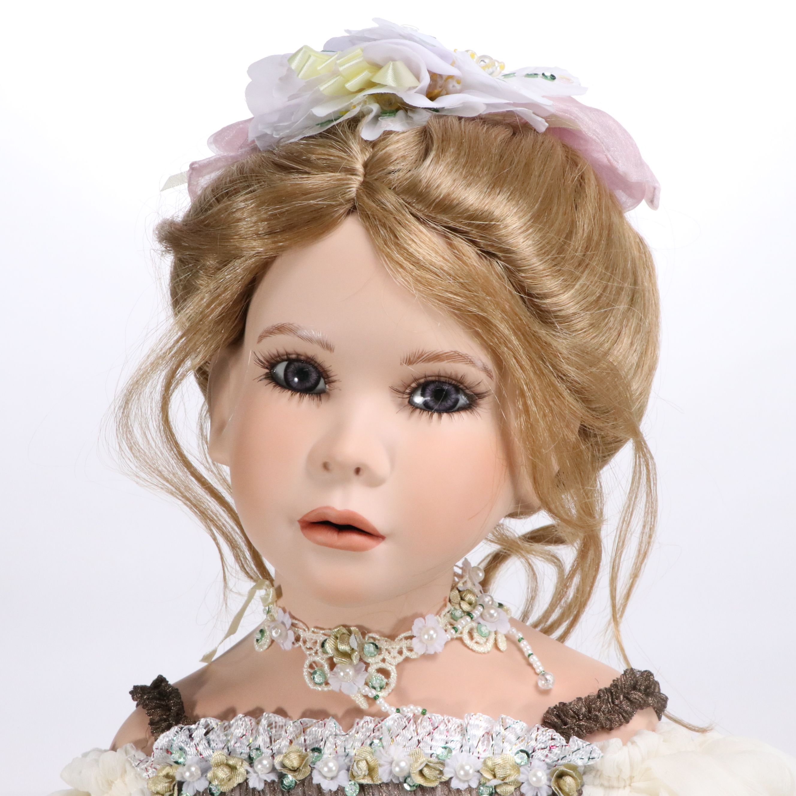 Show Stoppers Florence Maranuk Collection "Juniper" and "Faith" Dolls