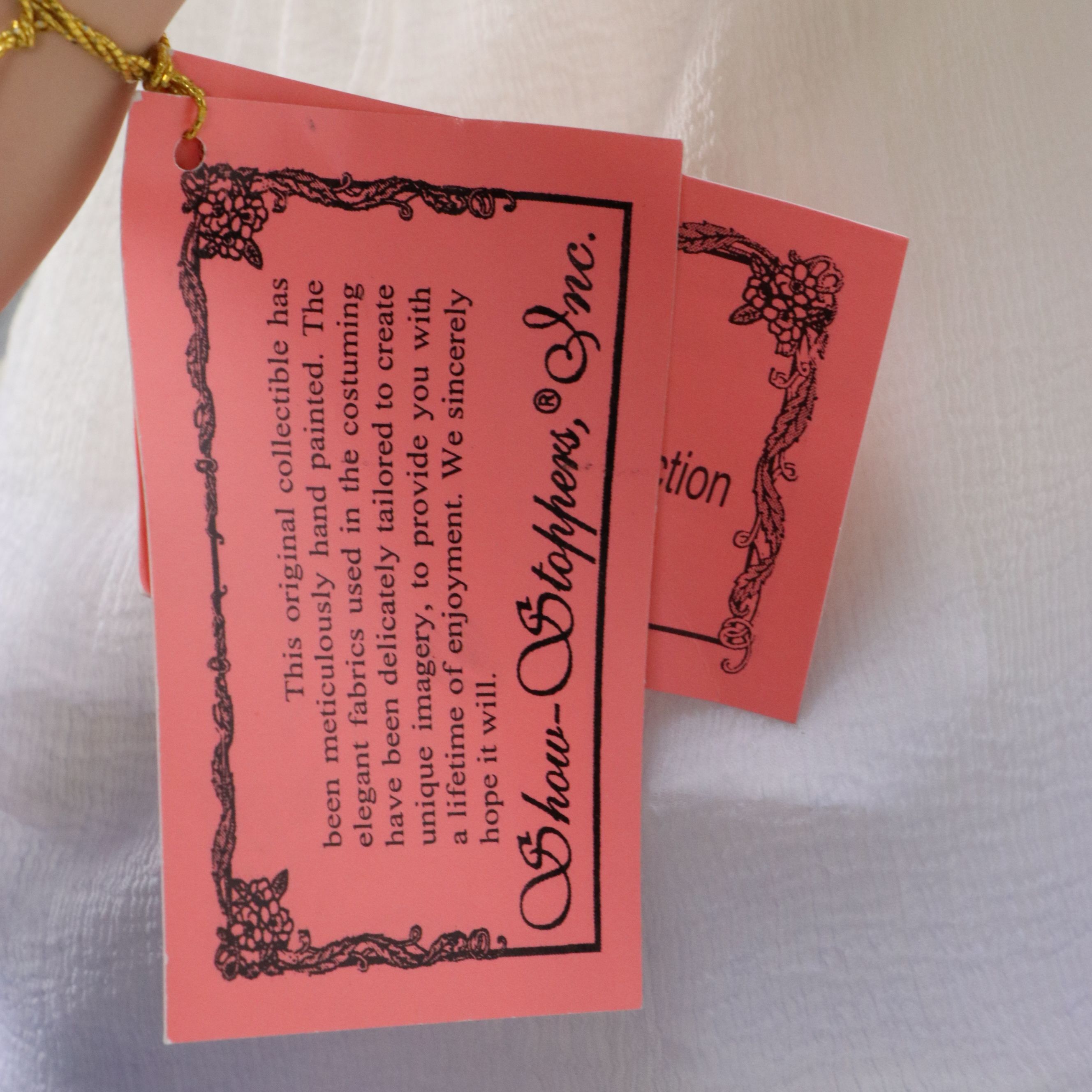 Show Stoppers Florence Maranuk Collection "Juniper" and "Faith" Dolls