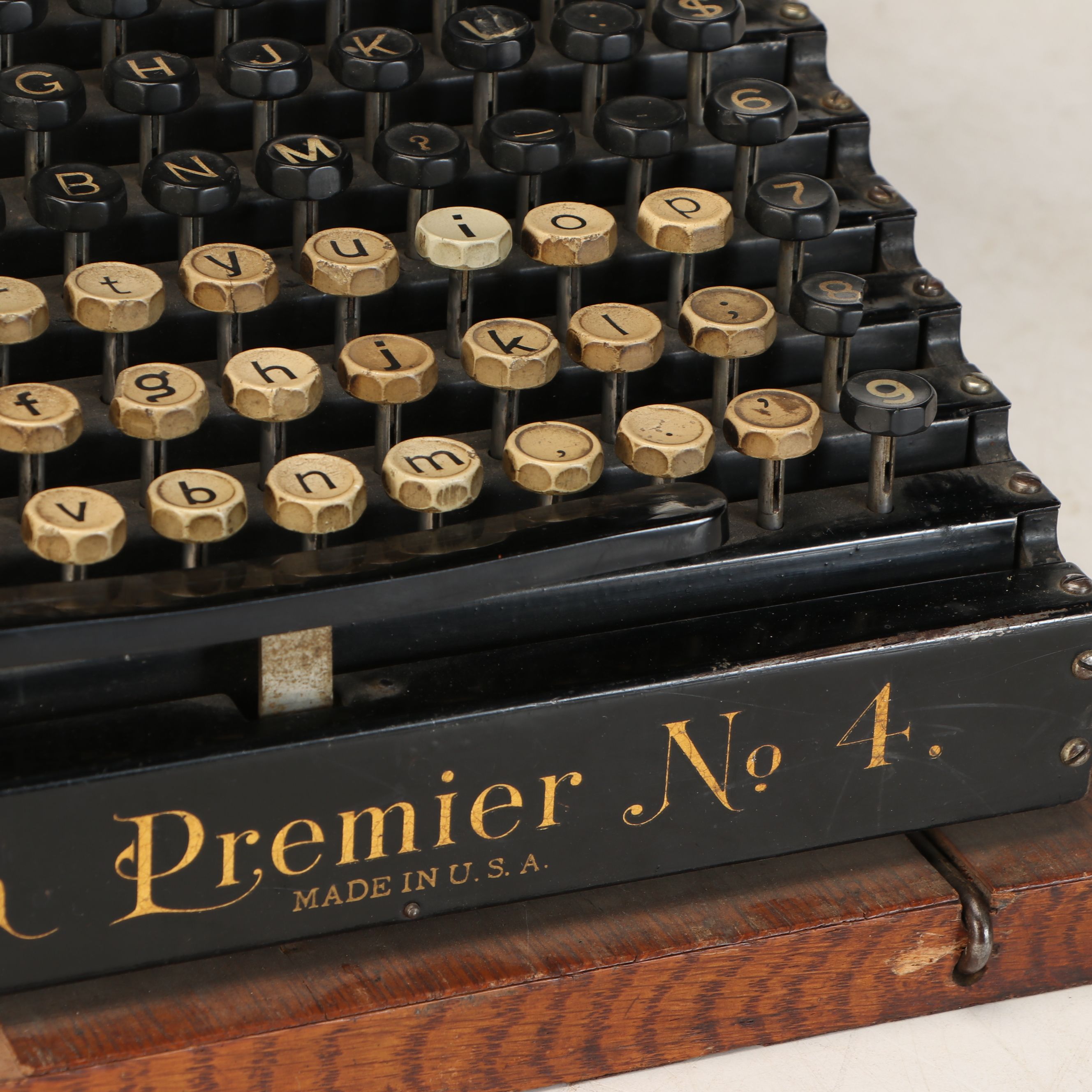 Smith Premier No. 4 Typewriter, Early 20th Century