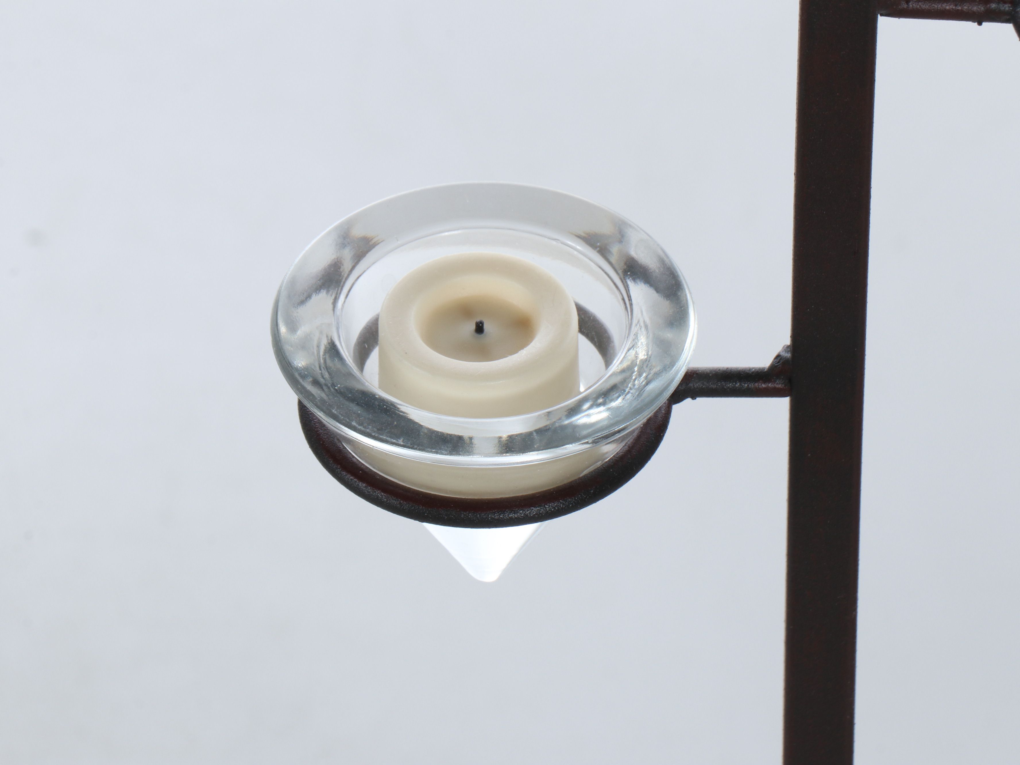 Folding Votive Holder Screen with Tea Lights