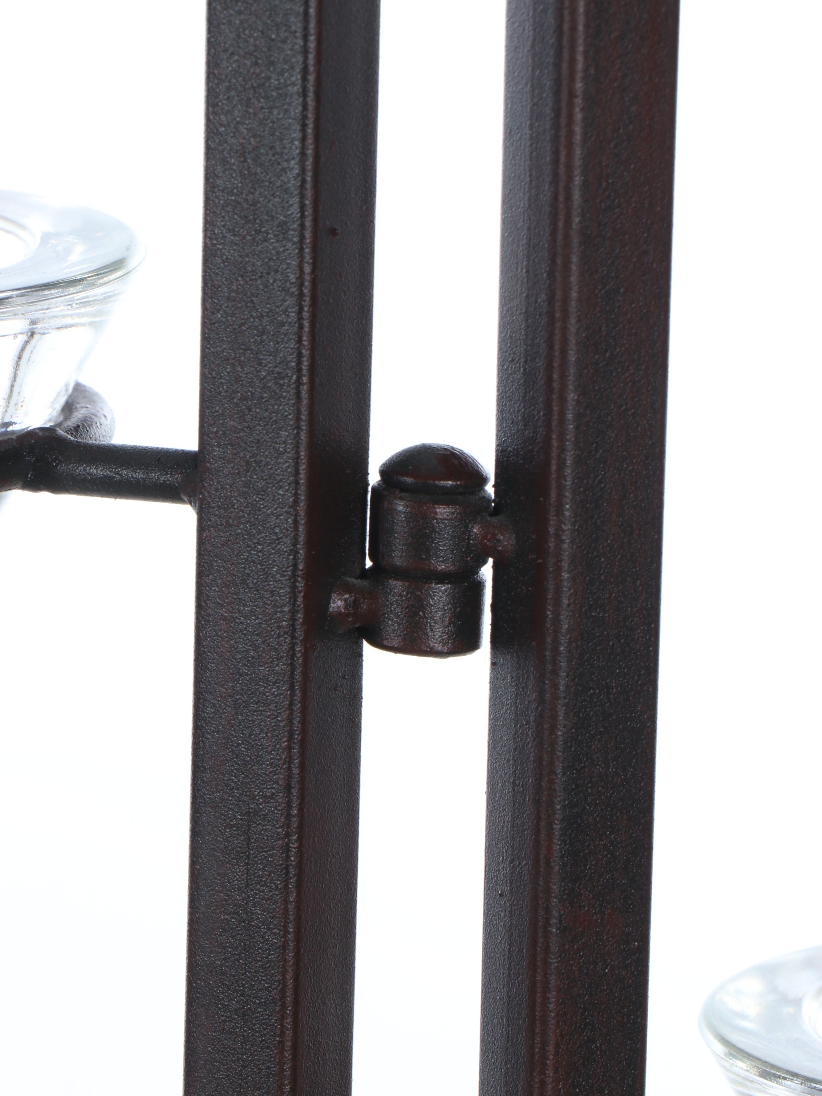 Folding Votive Holder Screen with Tea Lights