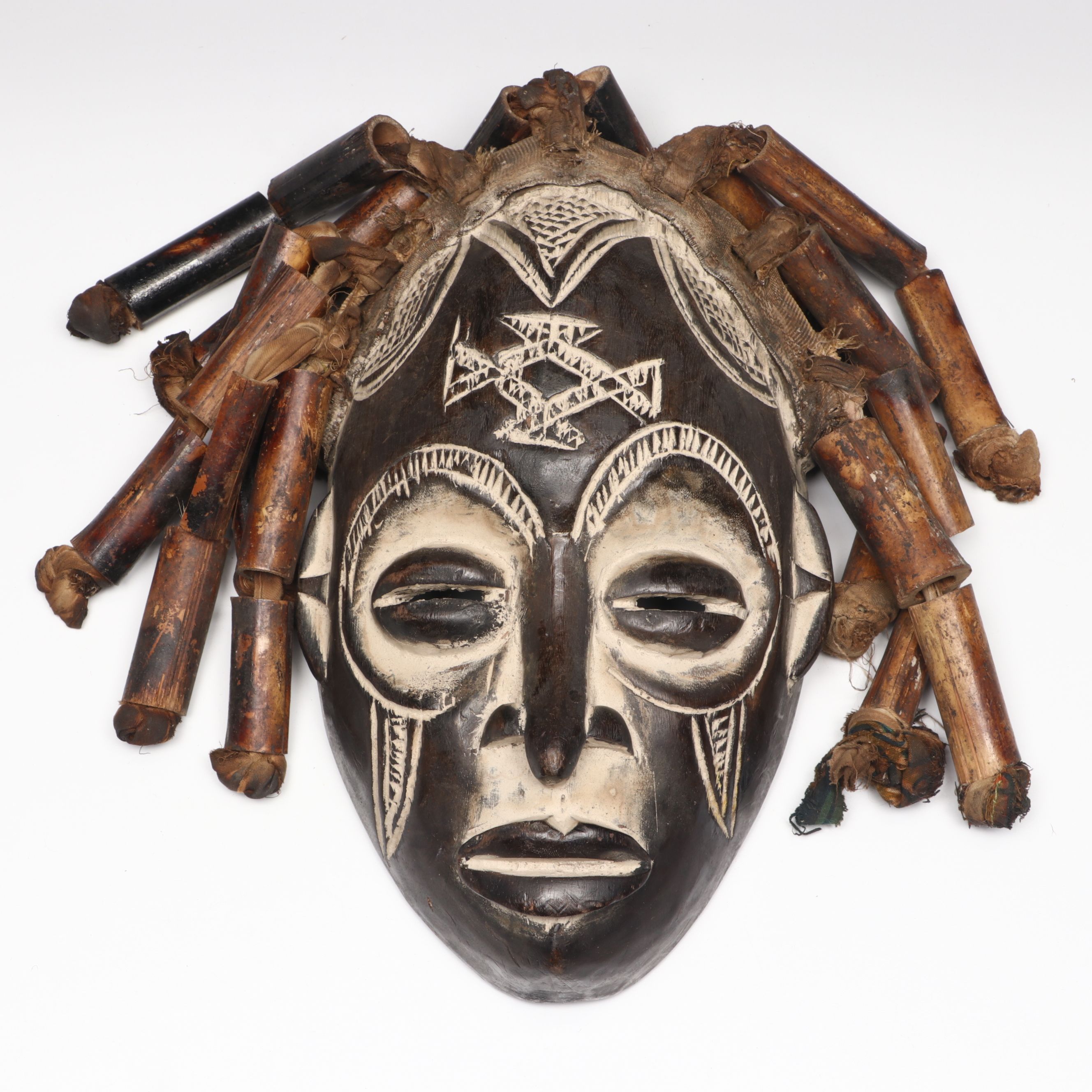 Congolese Chokwe Chikunga Wooden Mask