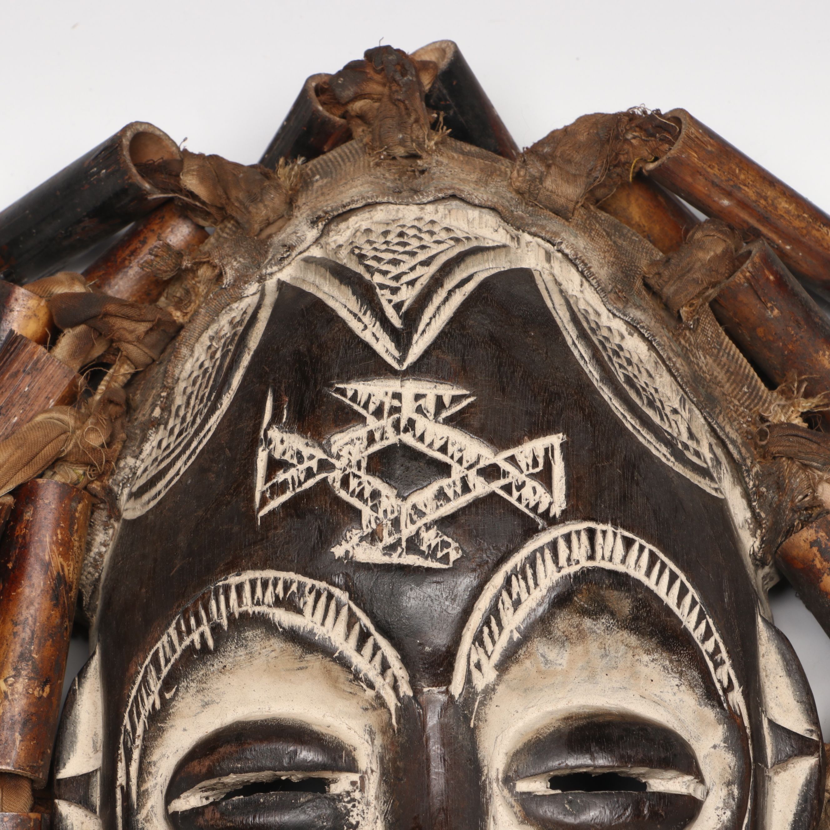 Congolese Chokwe Chikunga Wooden Mask