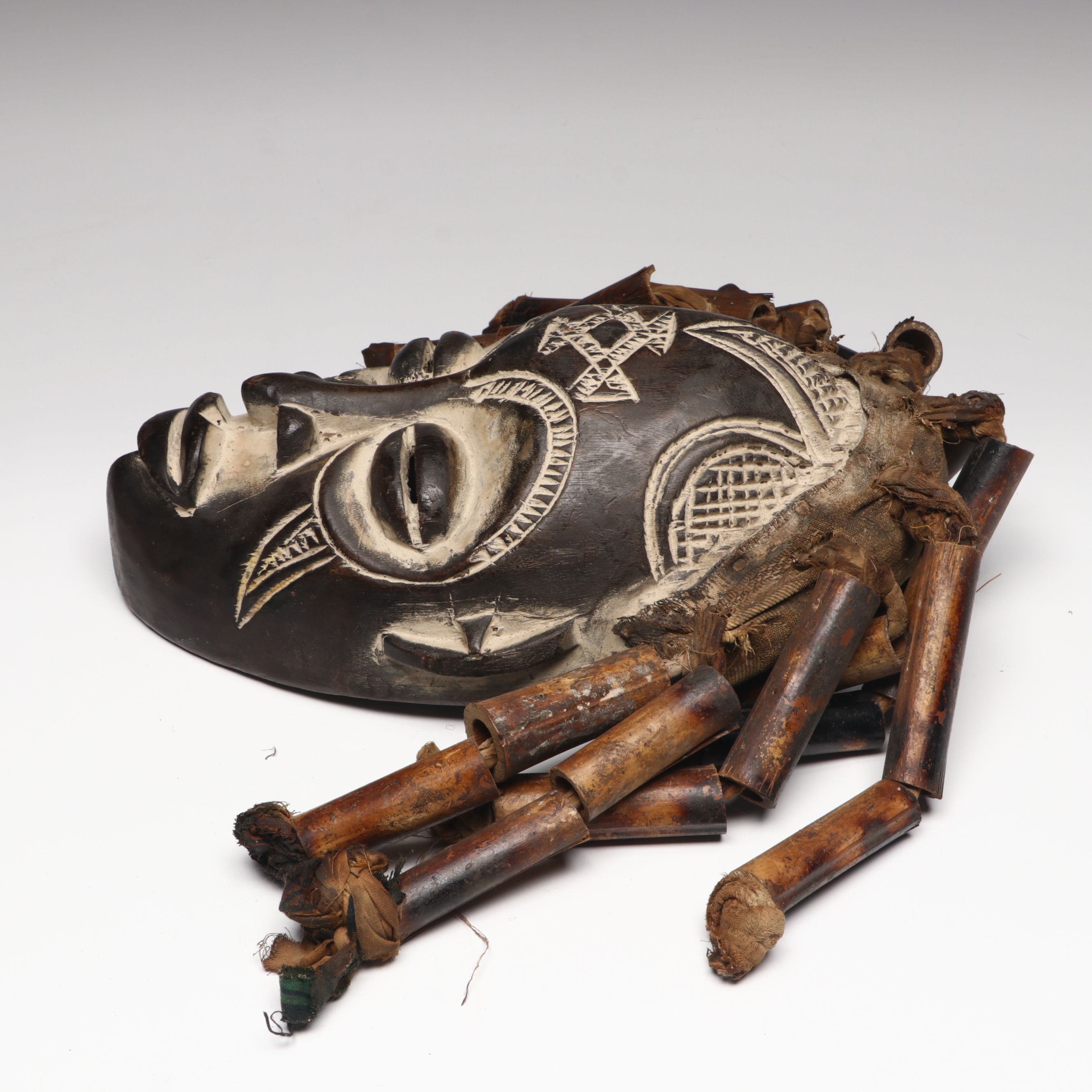 Congolese Chokwe Chikunga Wooden Mask