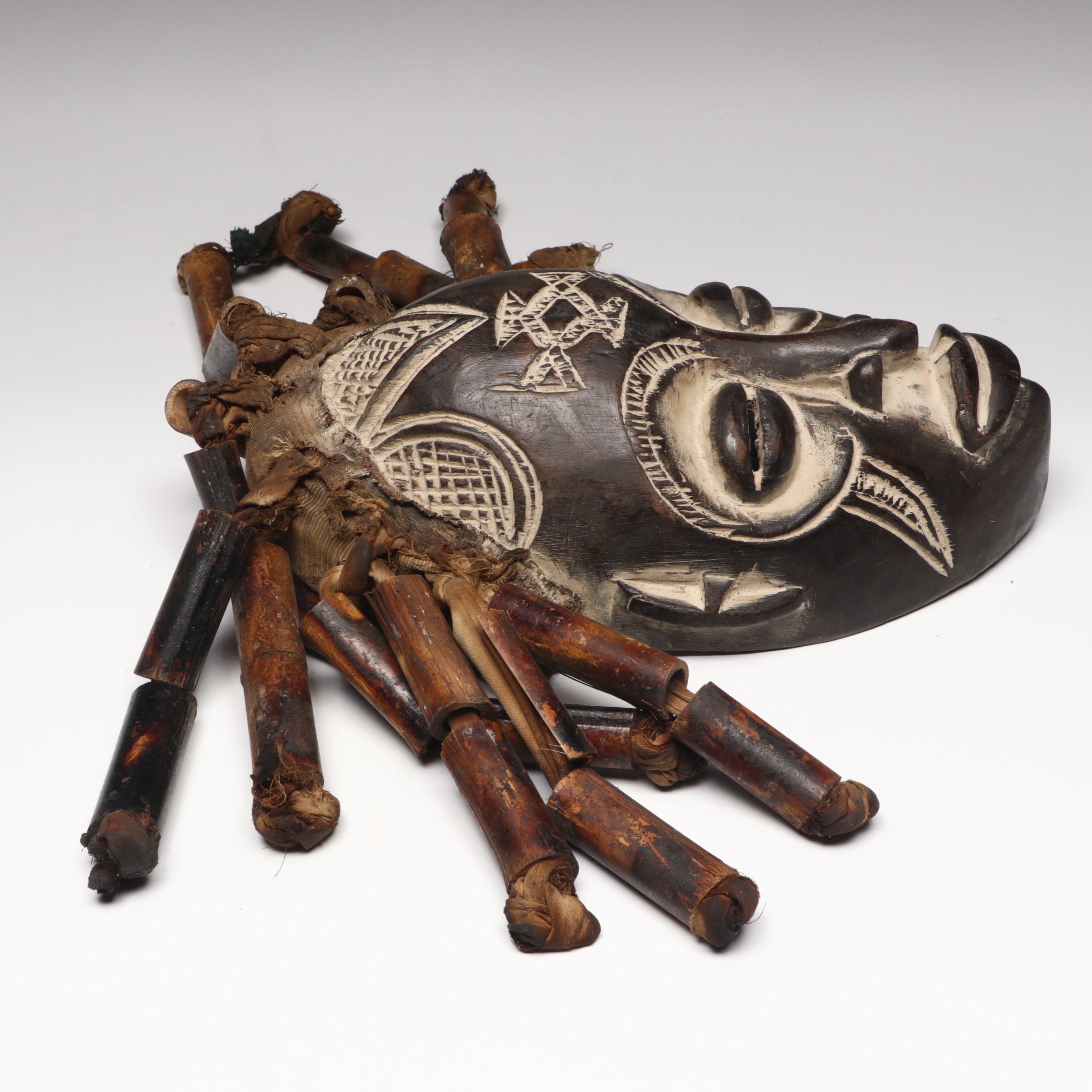 Congolese Chokwe Chikunga Wooden Mask