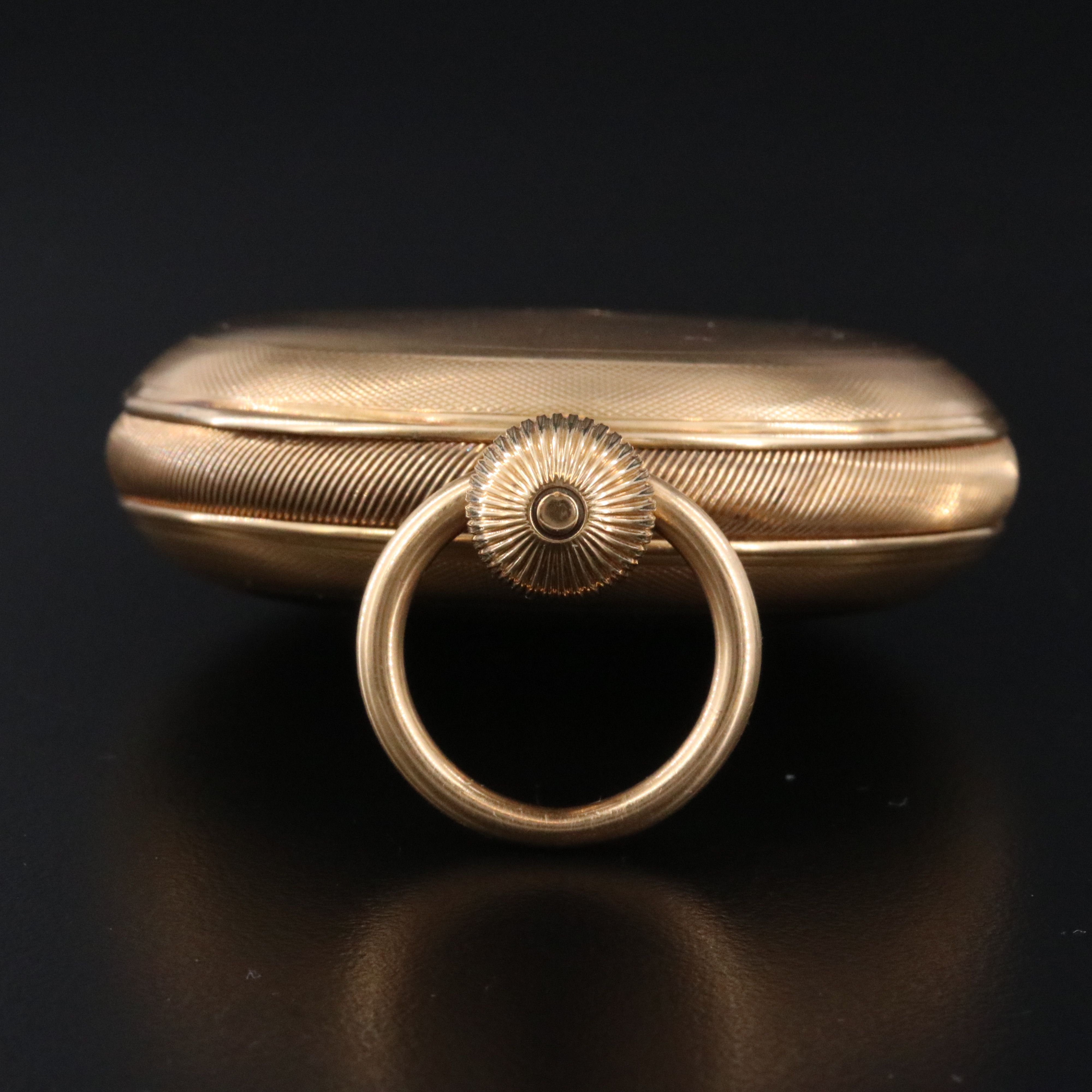 18K Elgin Antique Hunting Case Pocket Watch