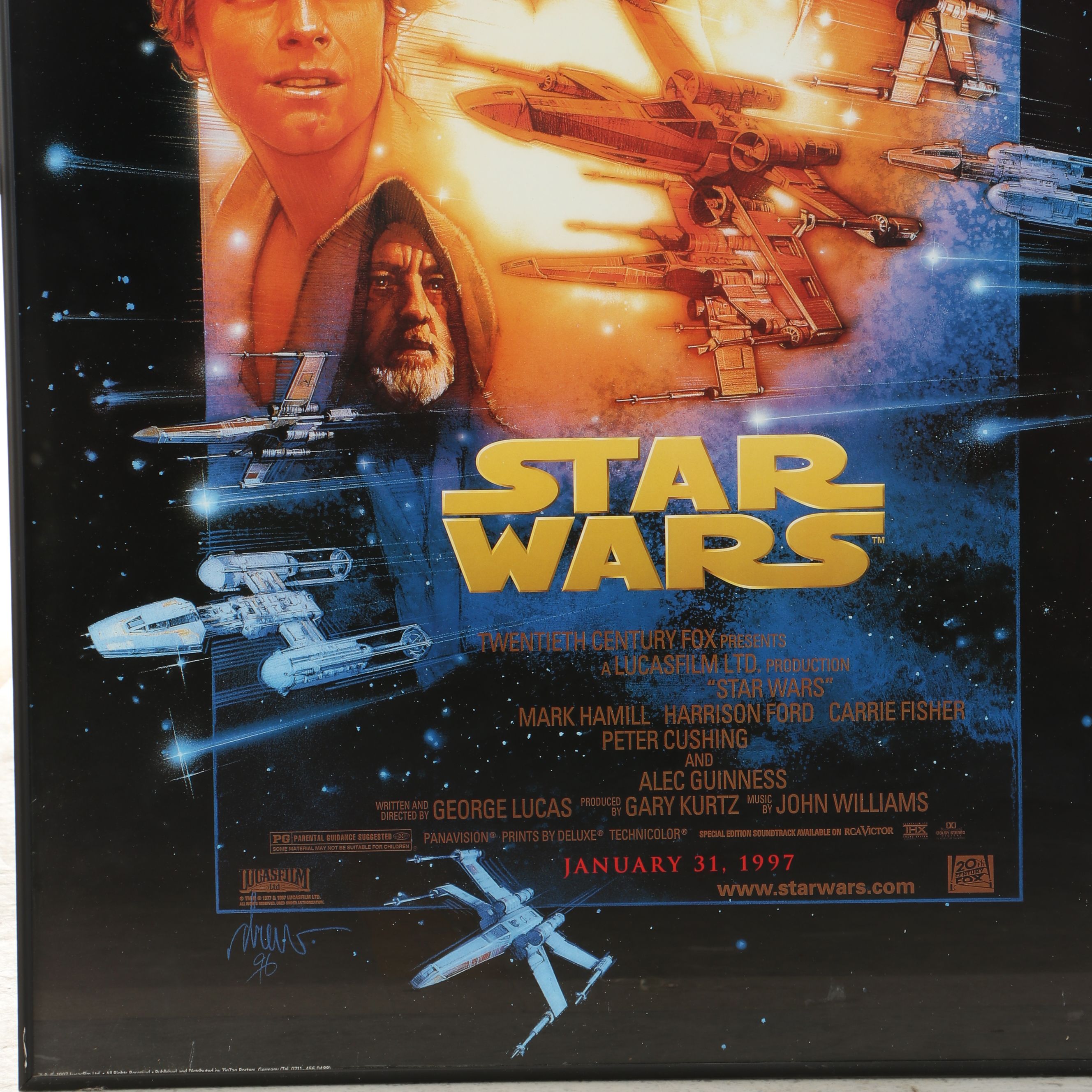 1997 Special Edition "Star Wars" Movie Poster