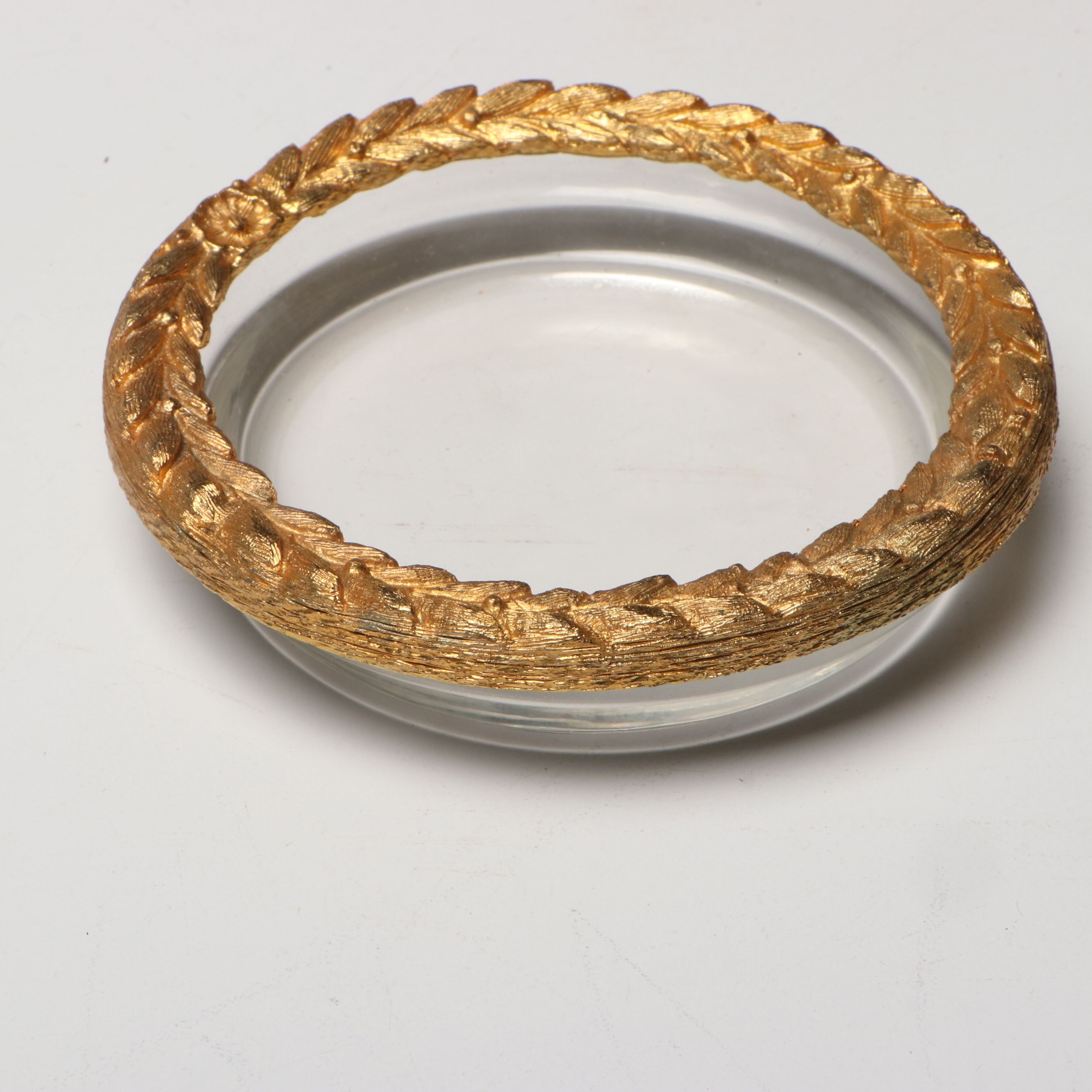 Anchor Hocking "Milano Honey Gold" Glassed with Other Table Accessories