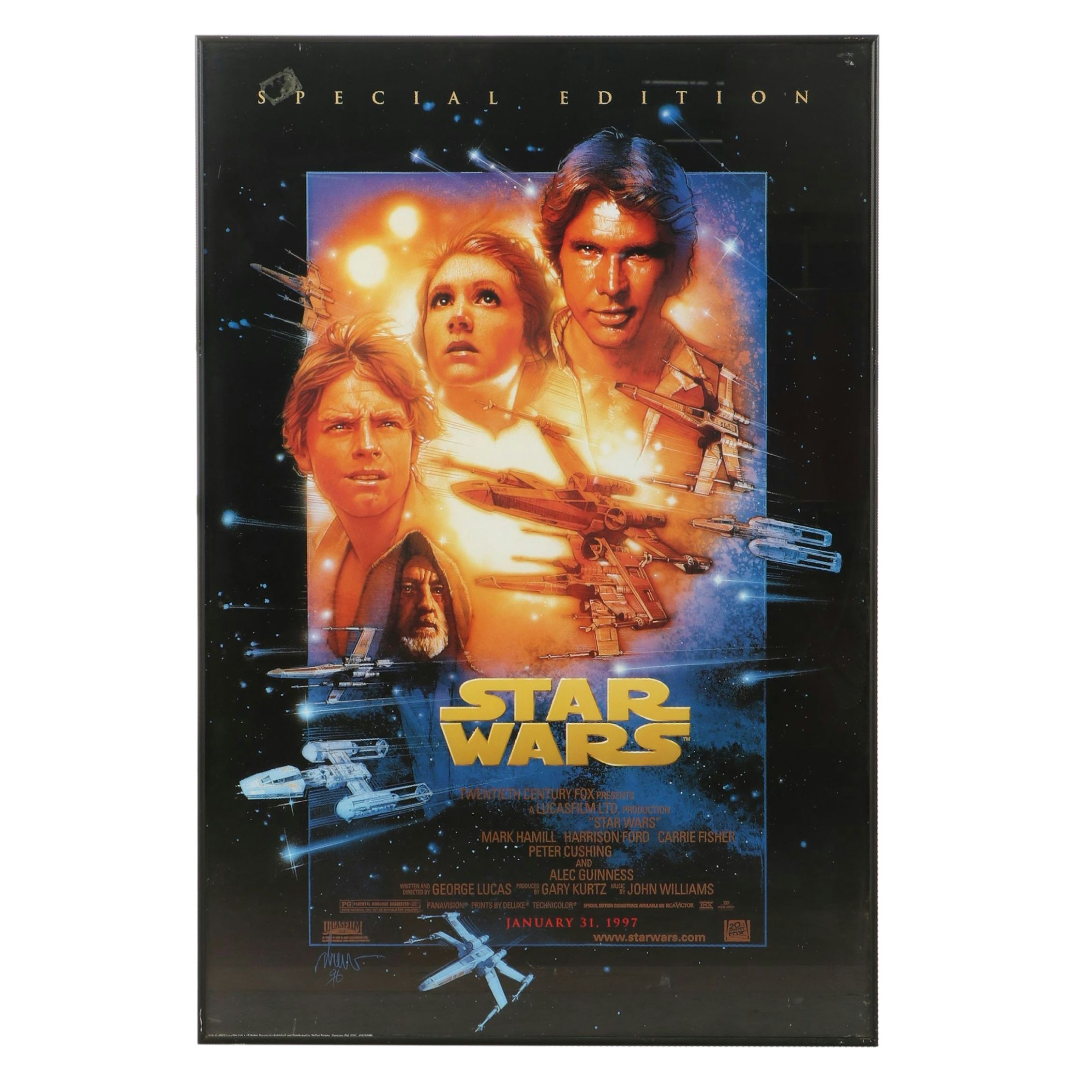 1997 Special Edition "Star Wars" Movie Poster
