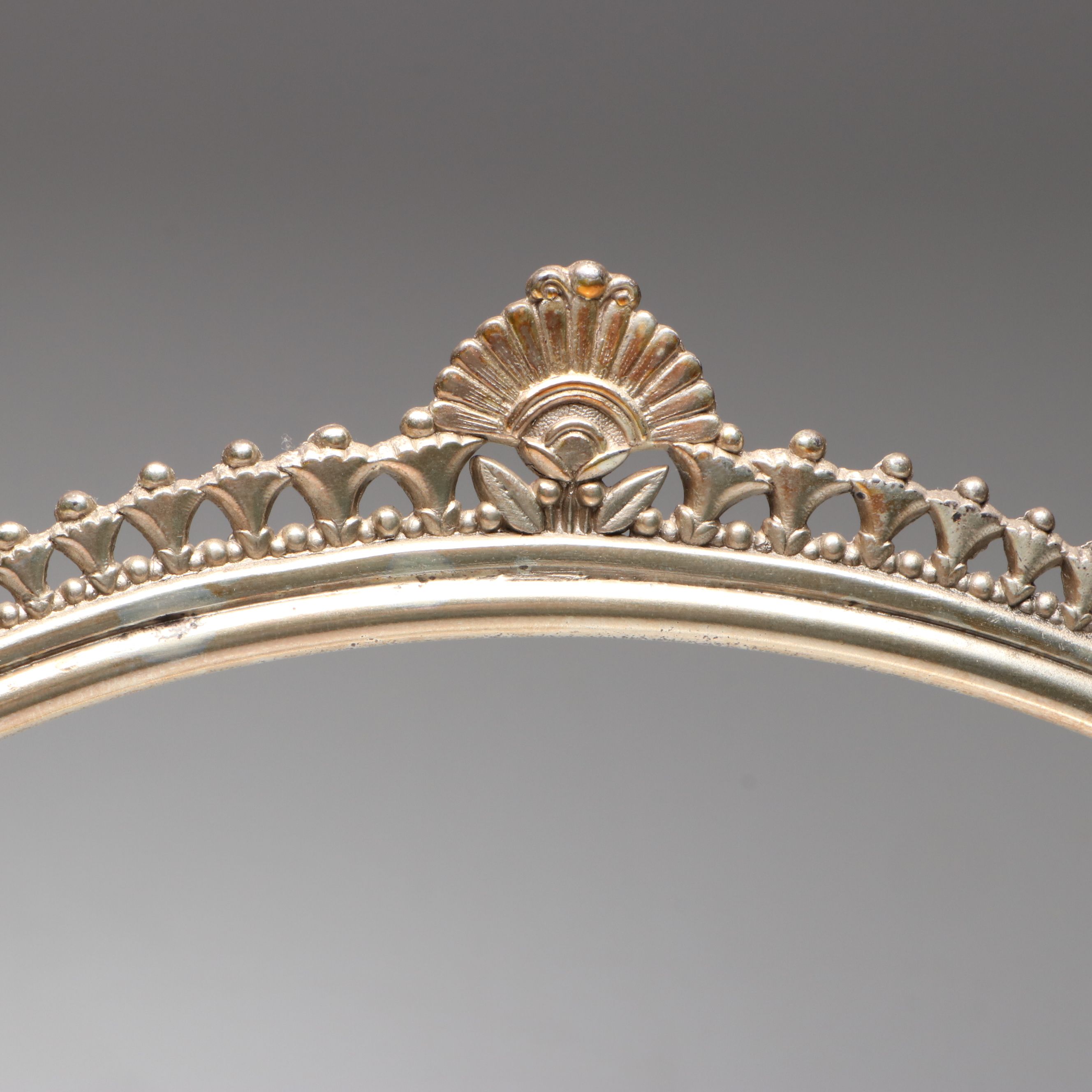 Meriden B. Company Engraved Silver Plate Tilting Water Pitcher with Cup