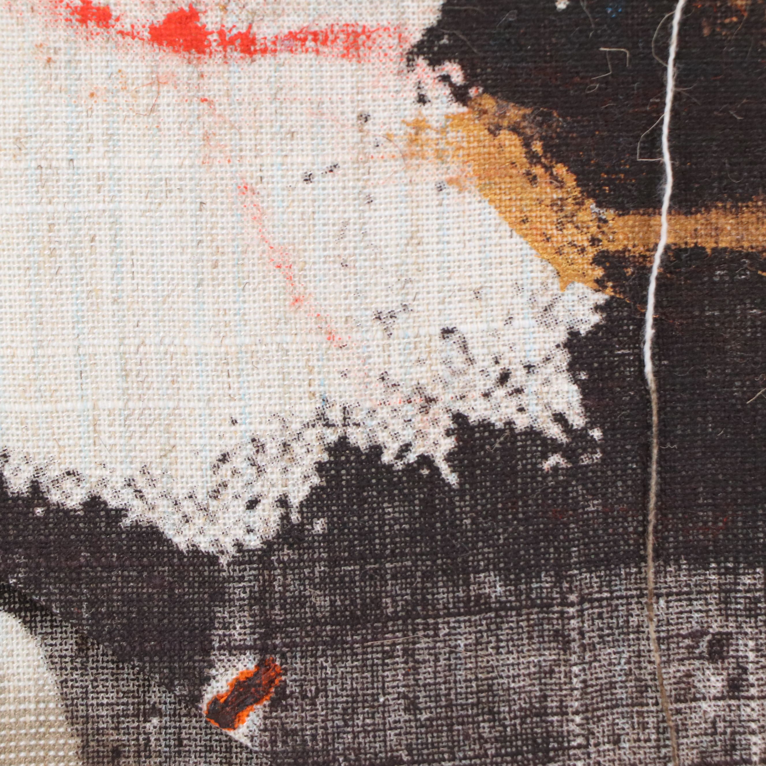 Eric Ajama Pop Art Embellished Screenprint of Whitney Houston