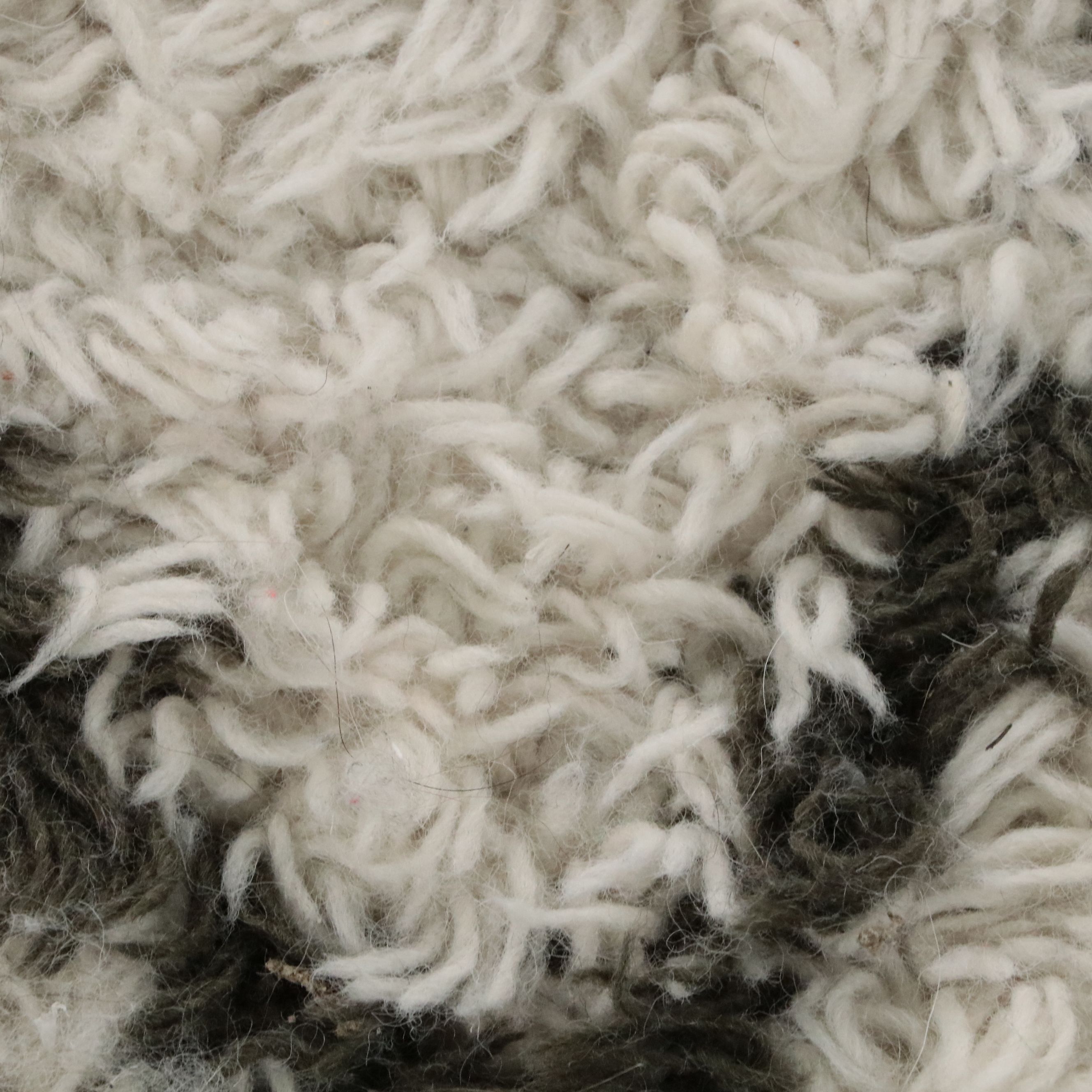 9' x 13'1 Hand-Knotted Nuloom Indo-Moroccan Shag Room-Sized Rug