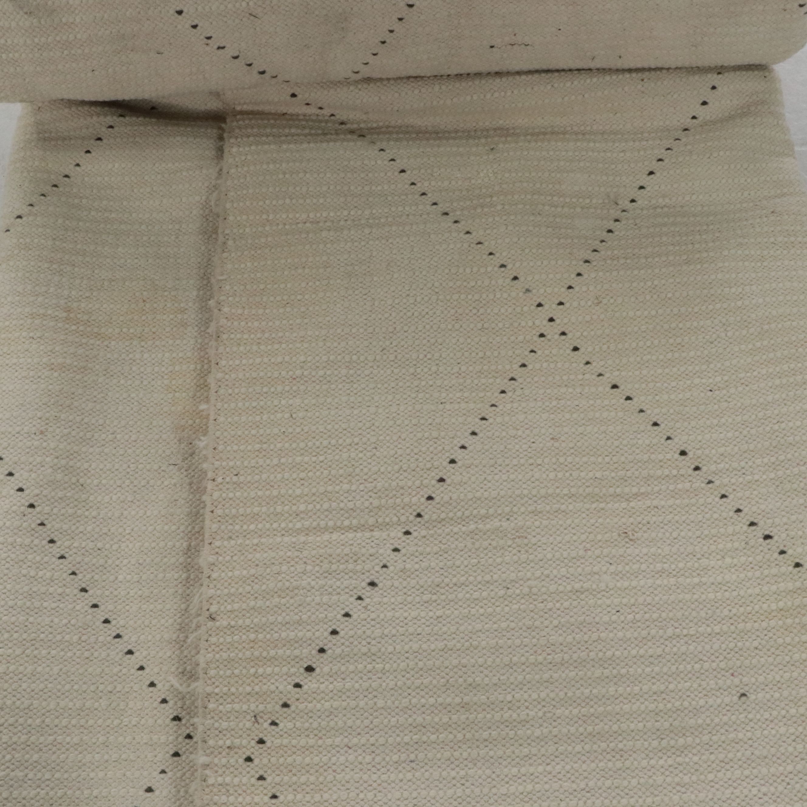 9' x 13'1 Hand-Knotted Nuloom Indo-Moroccan Shag Room-Sized Rug