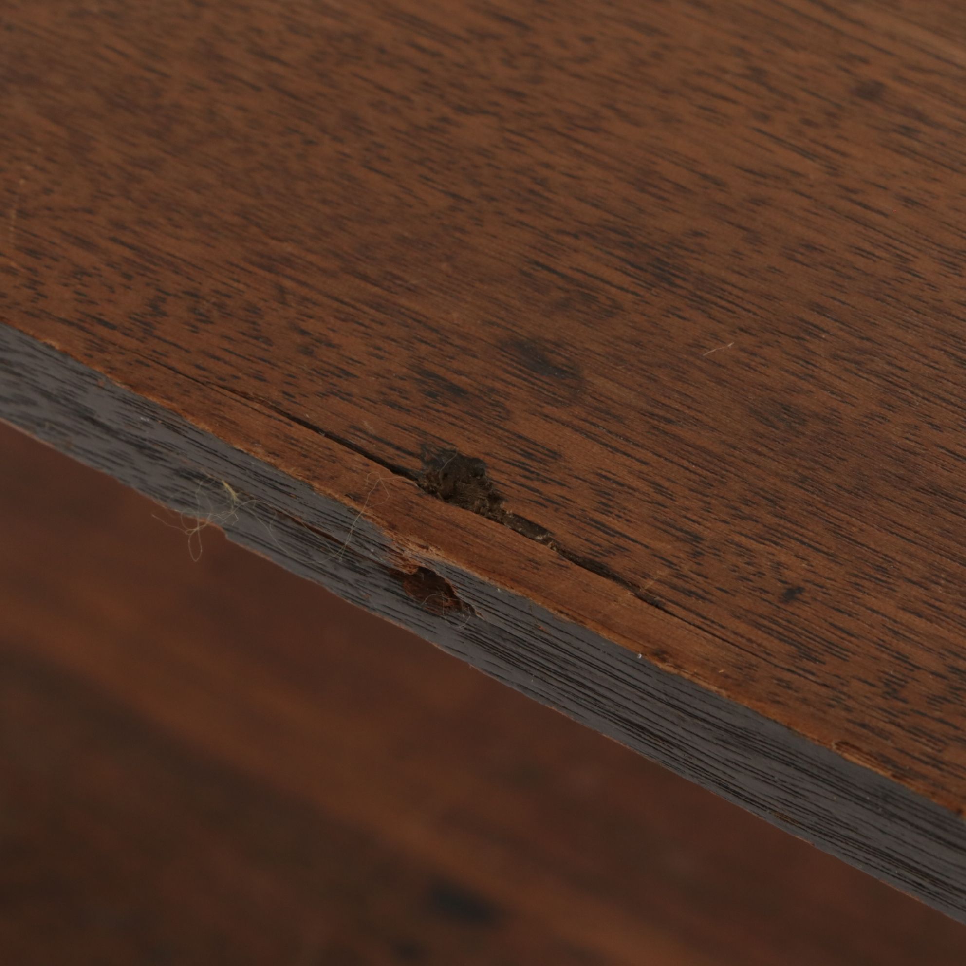 American Primitive Mahogany Four-Tier Graduated Shelf