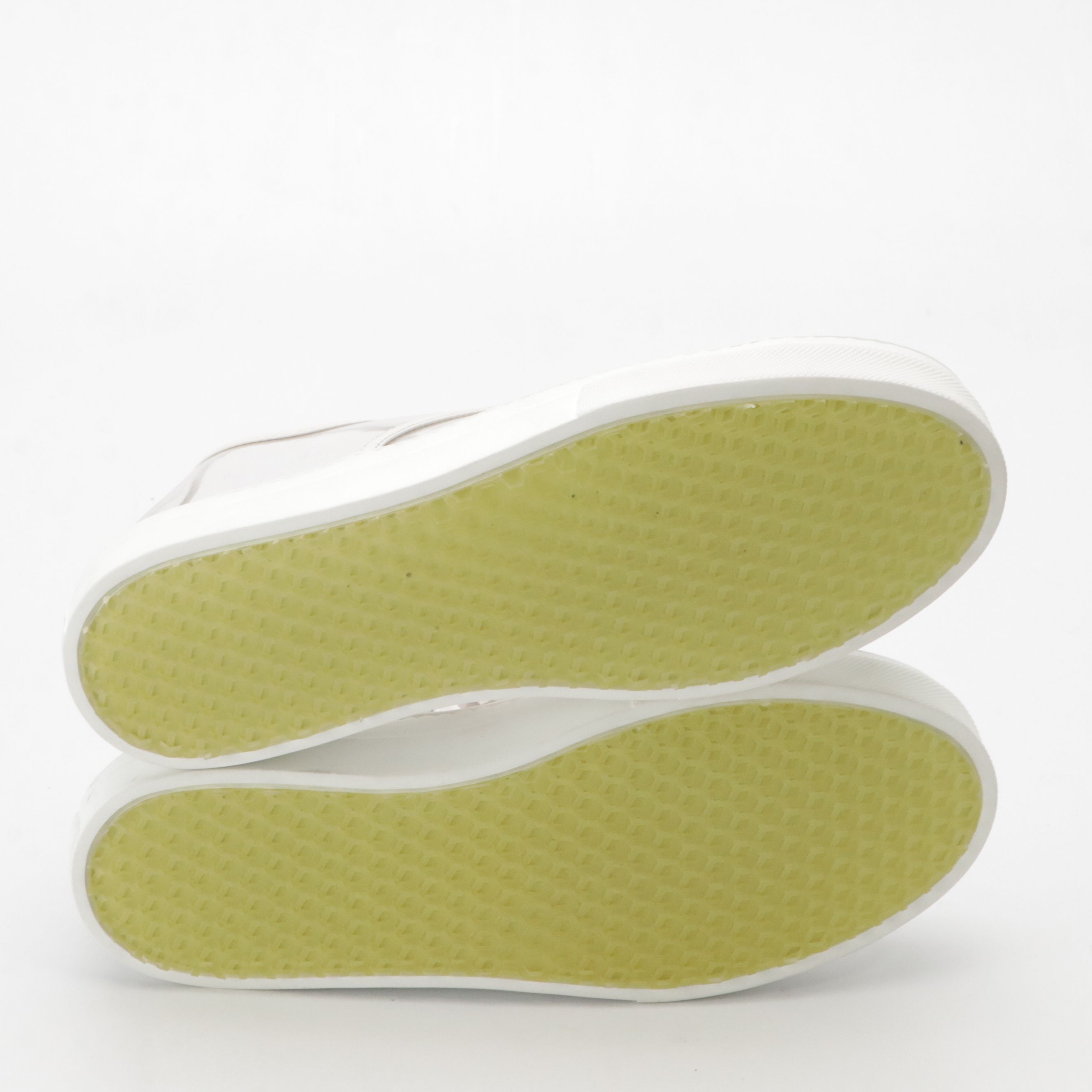 Céline Clear Vinyl and White Leather Sneakers, With Box