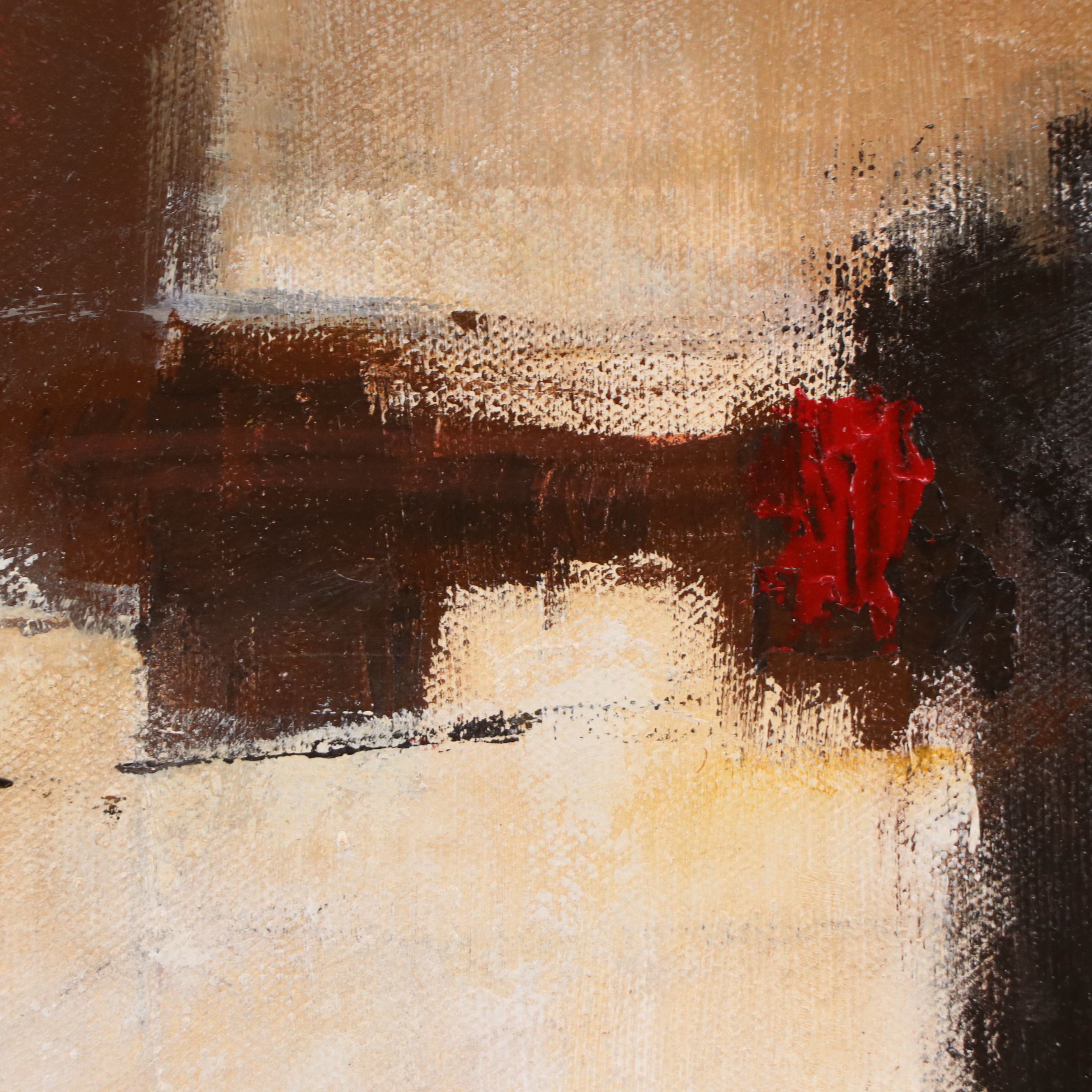 Eugene DeSmith Modernist Style Acrylic Painting, 2025