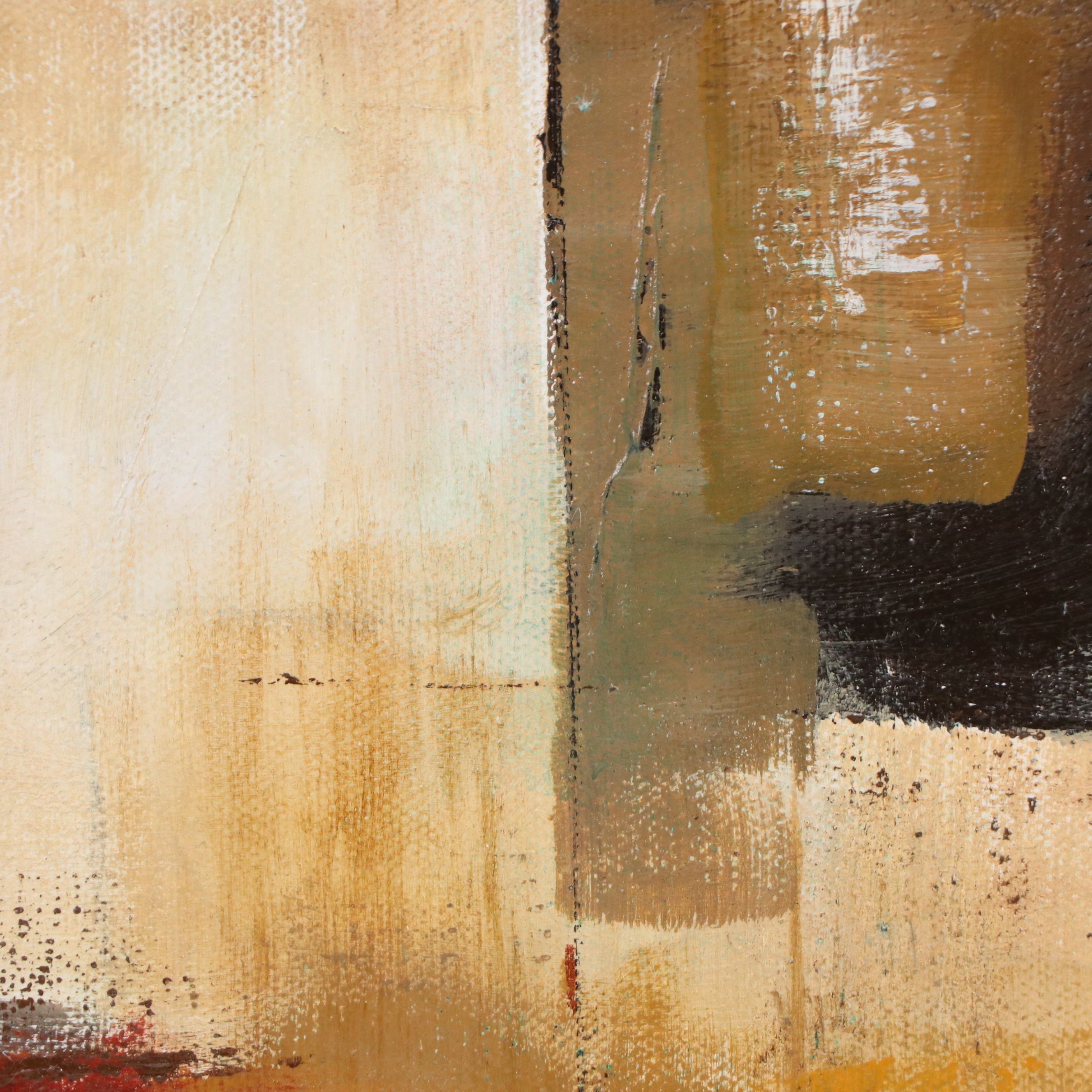 Eugene DeSmith Modernist Style Acrylic Painting, 2025