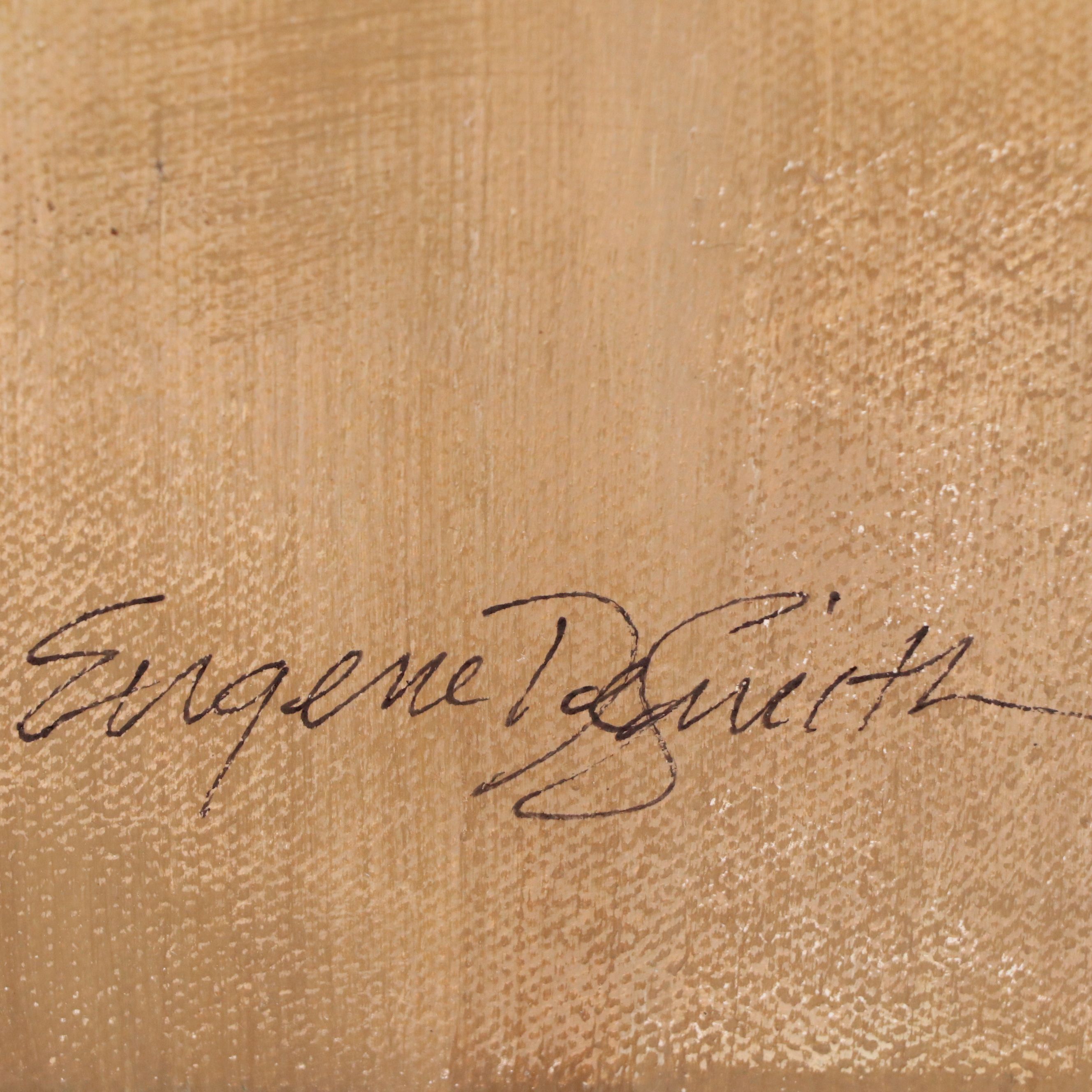 Eugene DeSmith Modernist Style Acrylic Painting, 2025