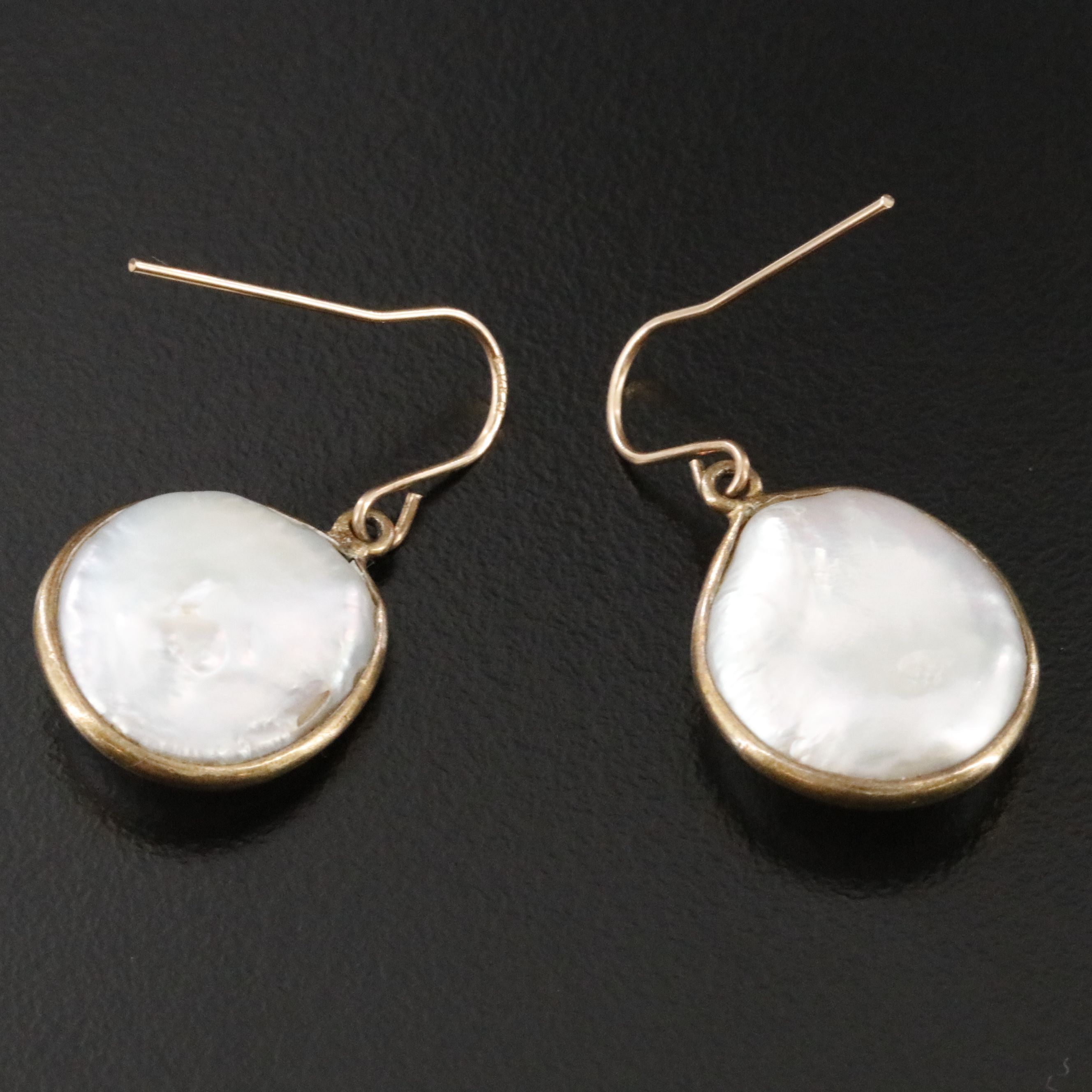 Gold-Filled Pearl Earrings