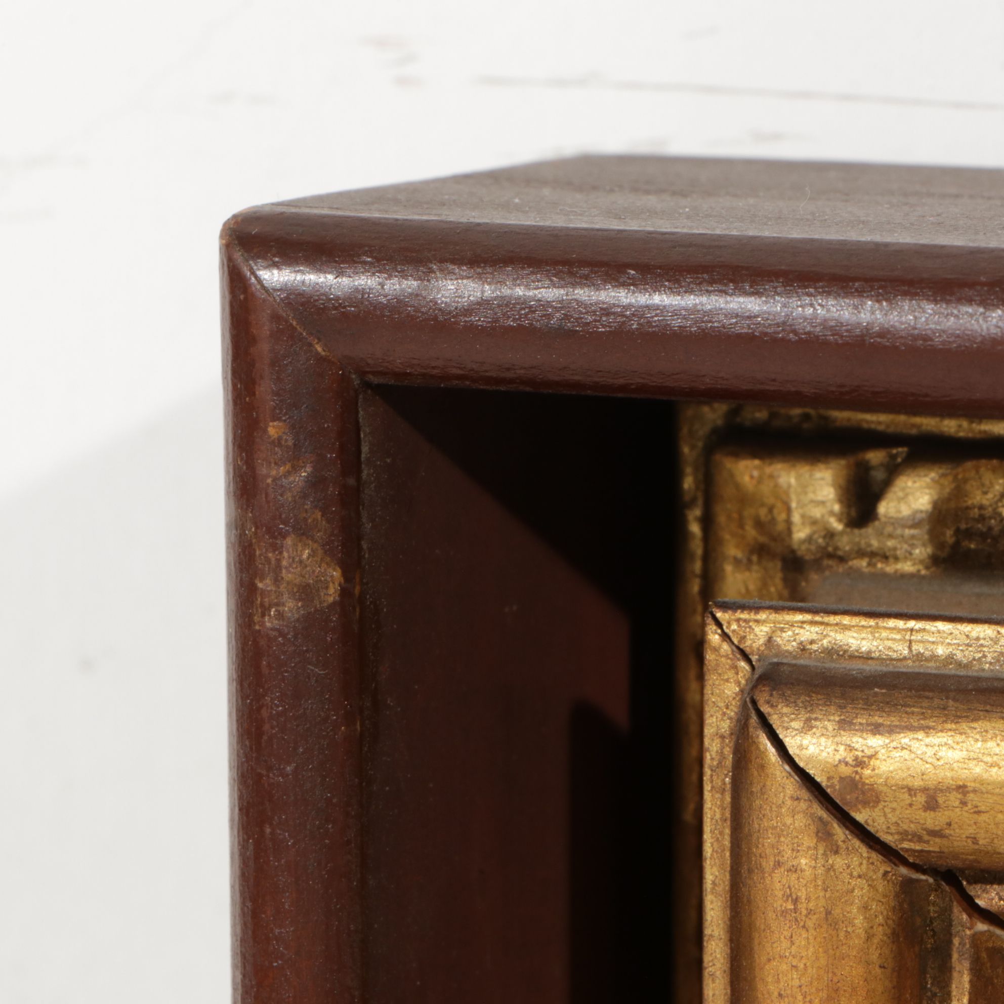 M. Honda European Landscape Oil Painting of Shaded Path, Mid-Late 19th Century