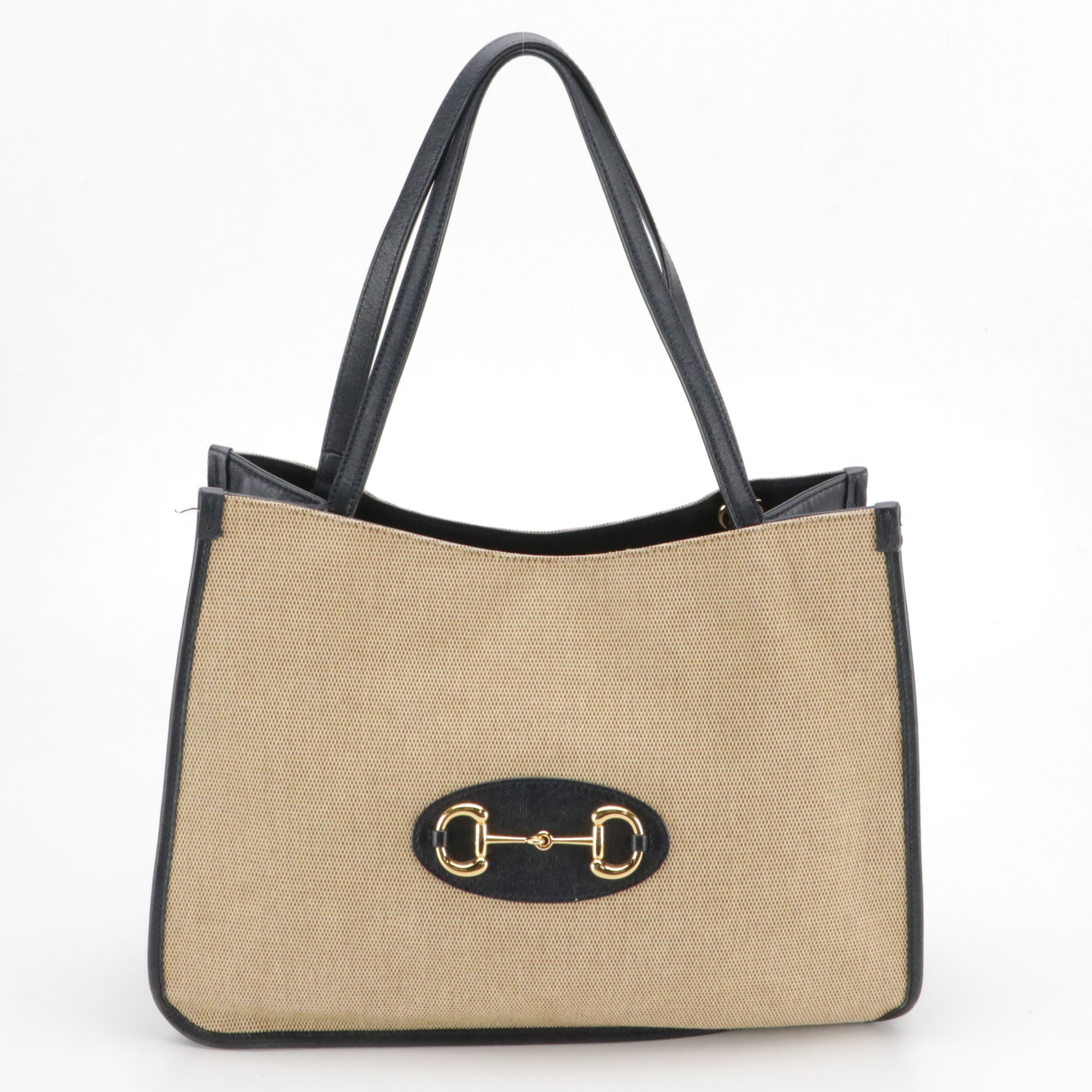 Gucci Horsebit 1955 Tote Bag in Canvas and Leather