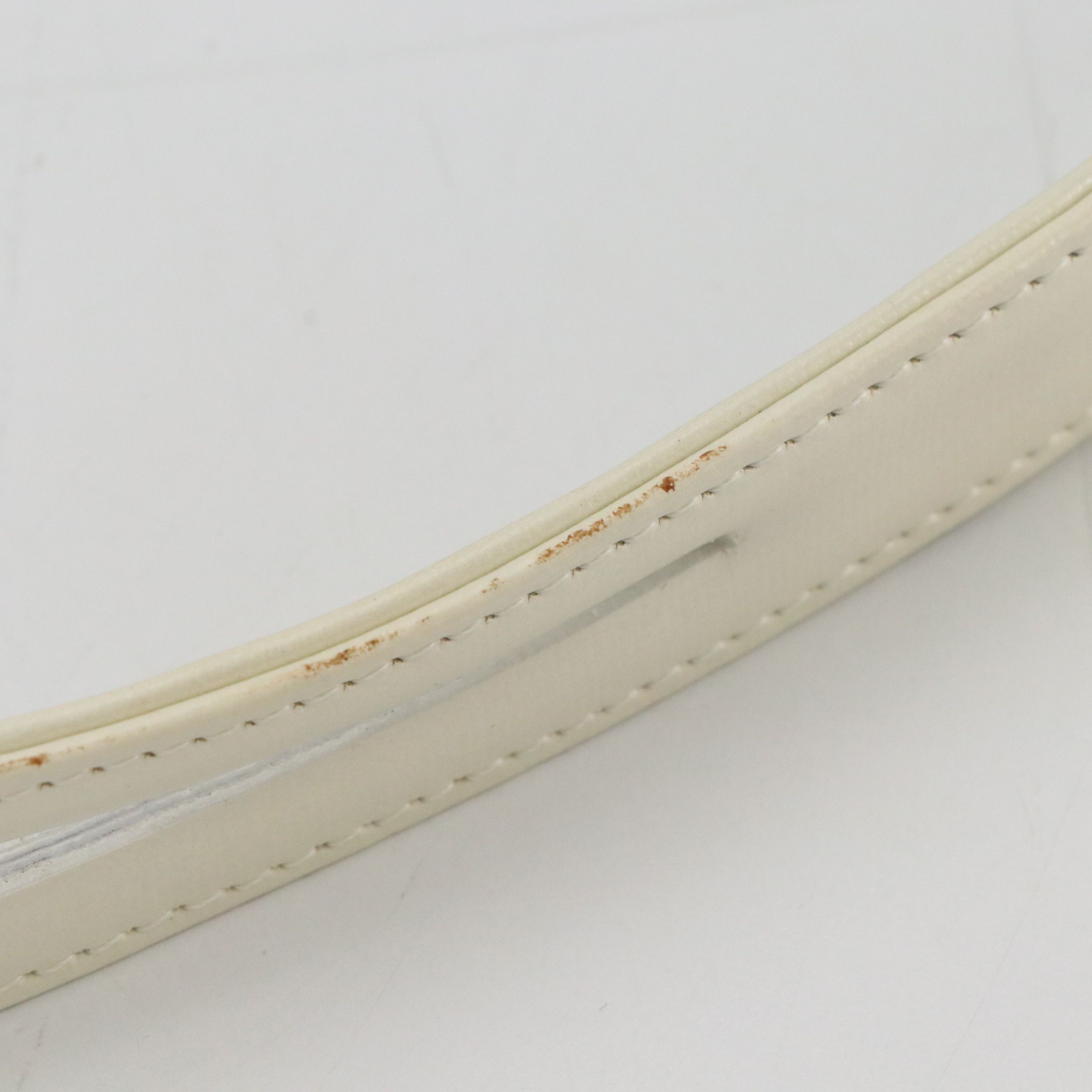 Givenchy Maroquinerie Top Flap Shoulder Bag in White Leather