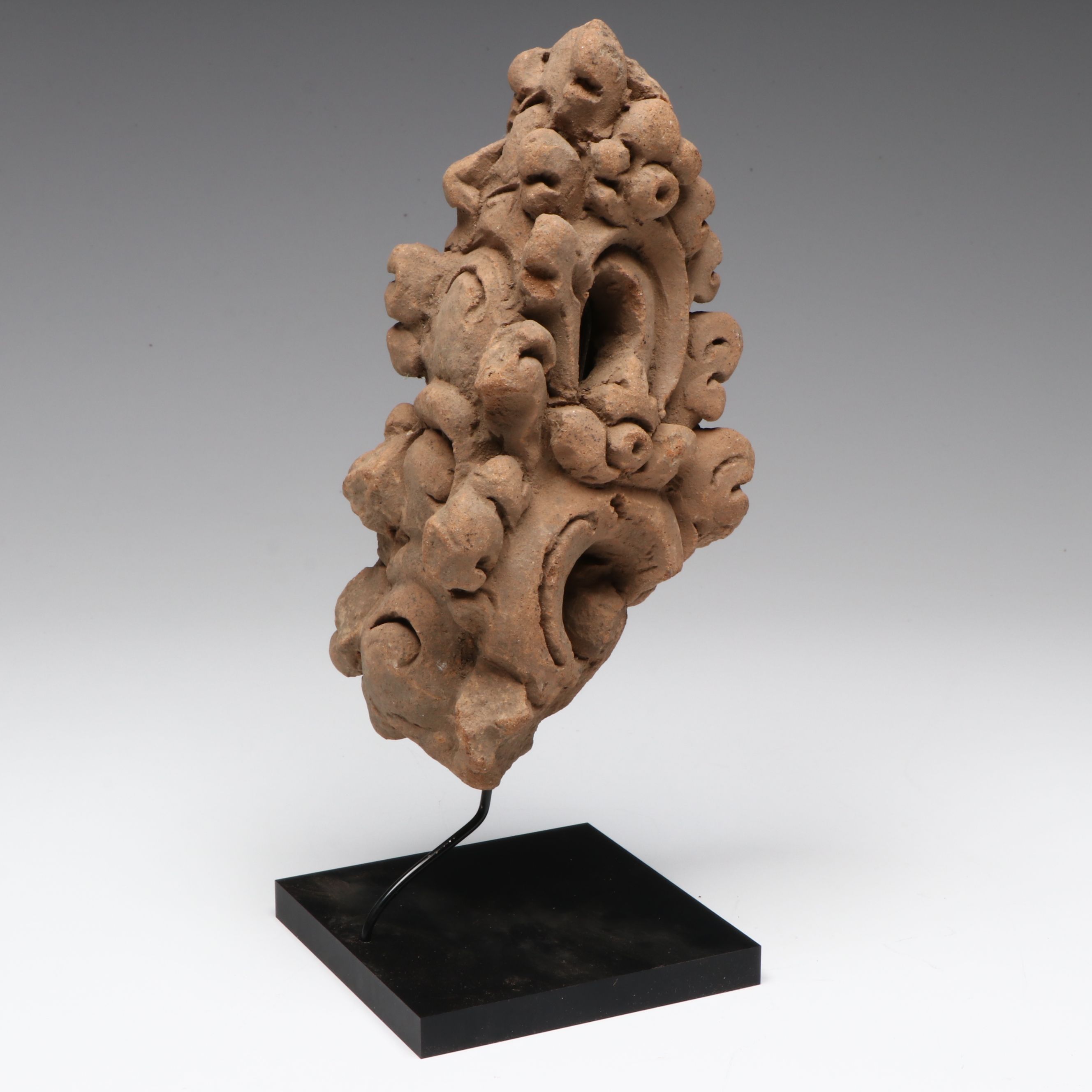 Indonesian Majapahit Pottery Finial, Circa 1294–1478 CE