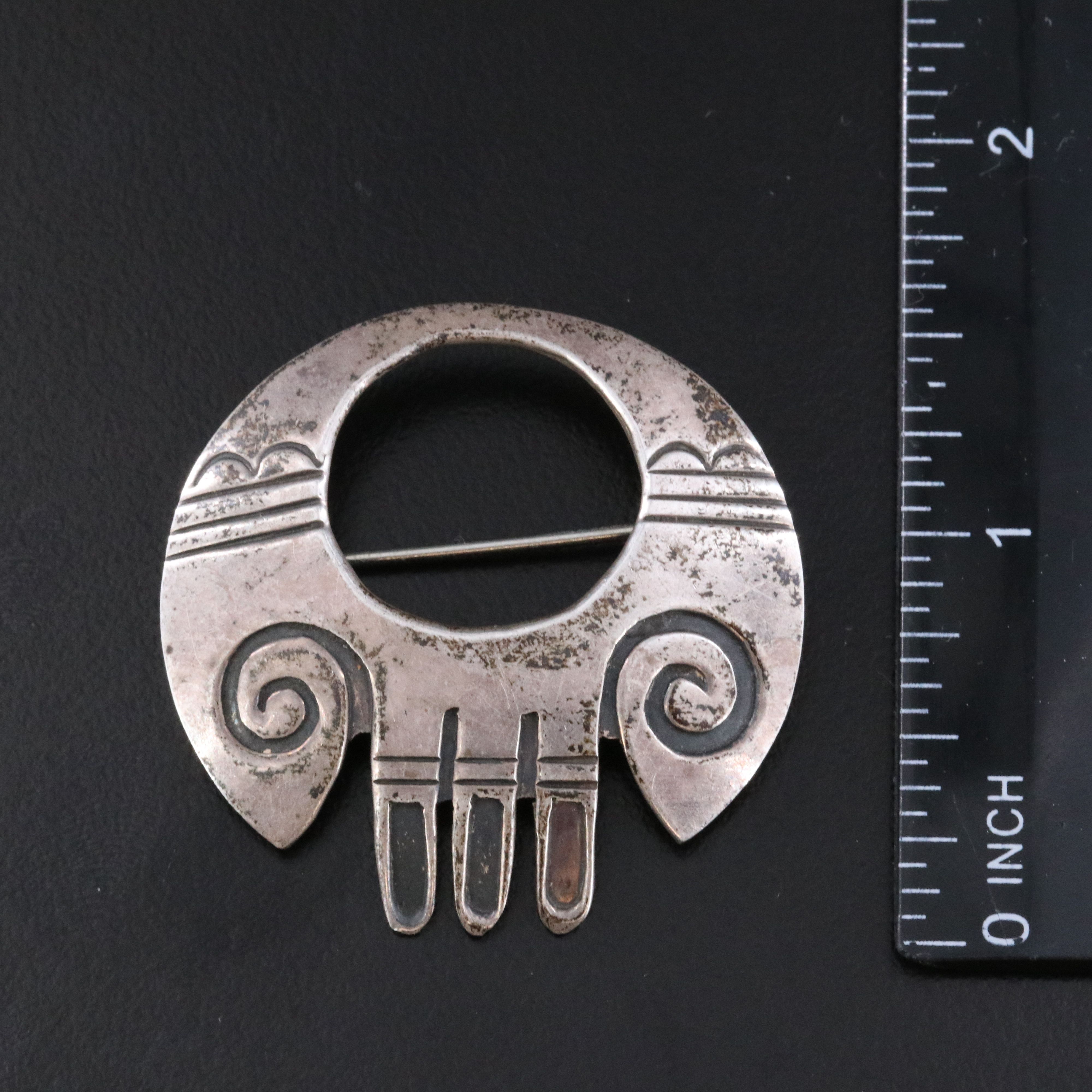 Southwestern Brooch Collection Featuring Sterling, Turquoise and Artist Signed