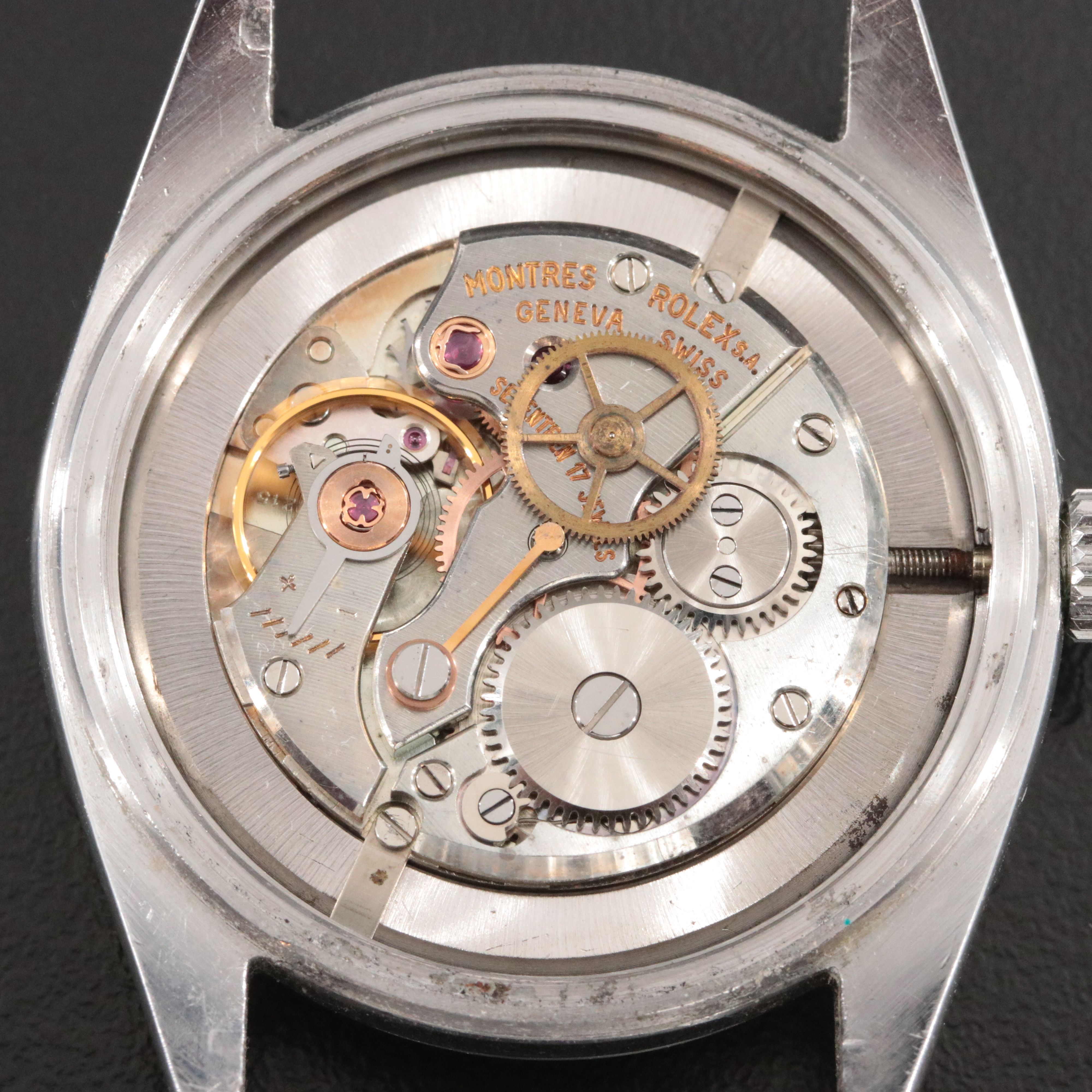 1959 Rolex Precision Stem Wind Model 6424 Watch