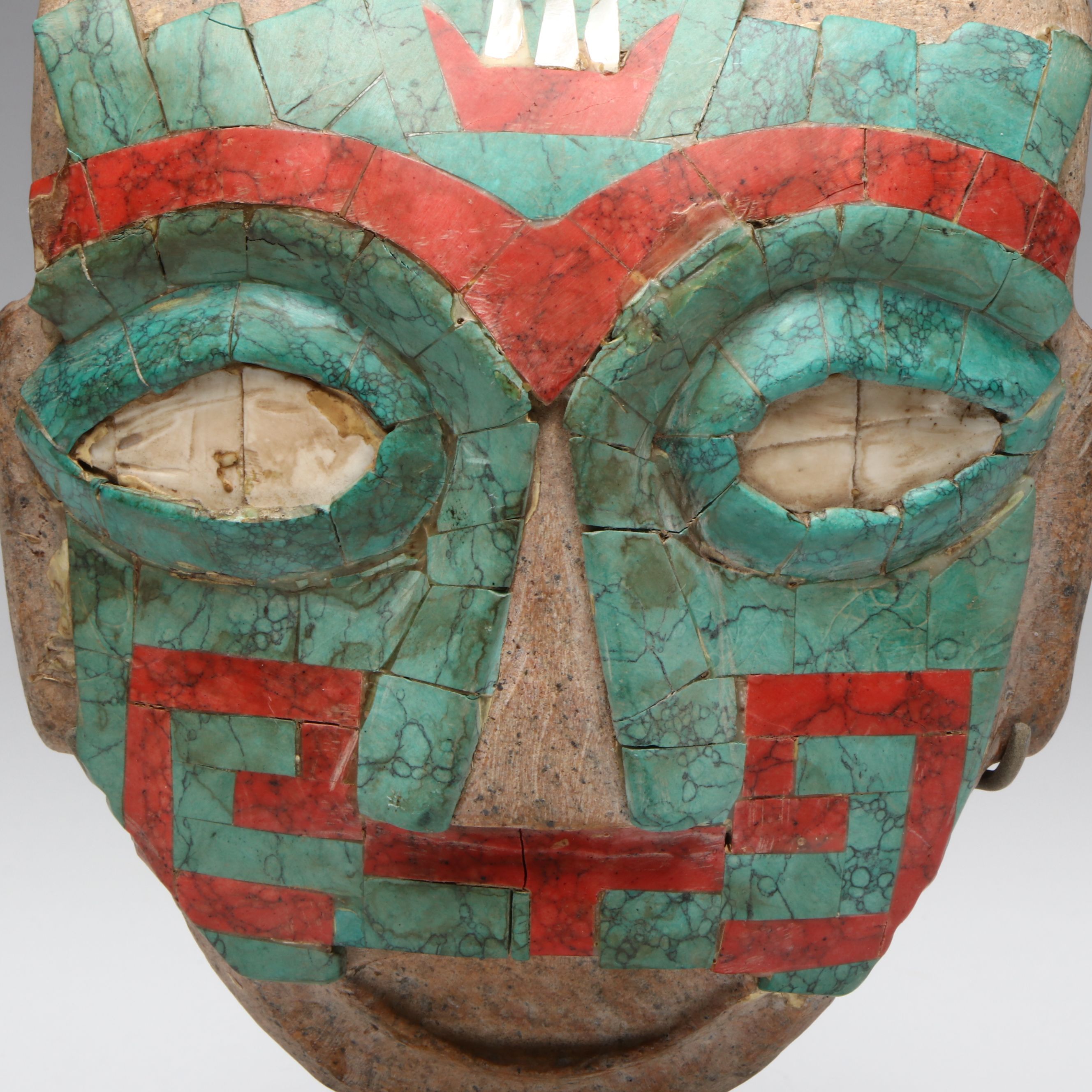 Teotihuacan Style Stone Mask, Mid-20th Century