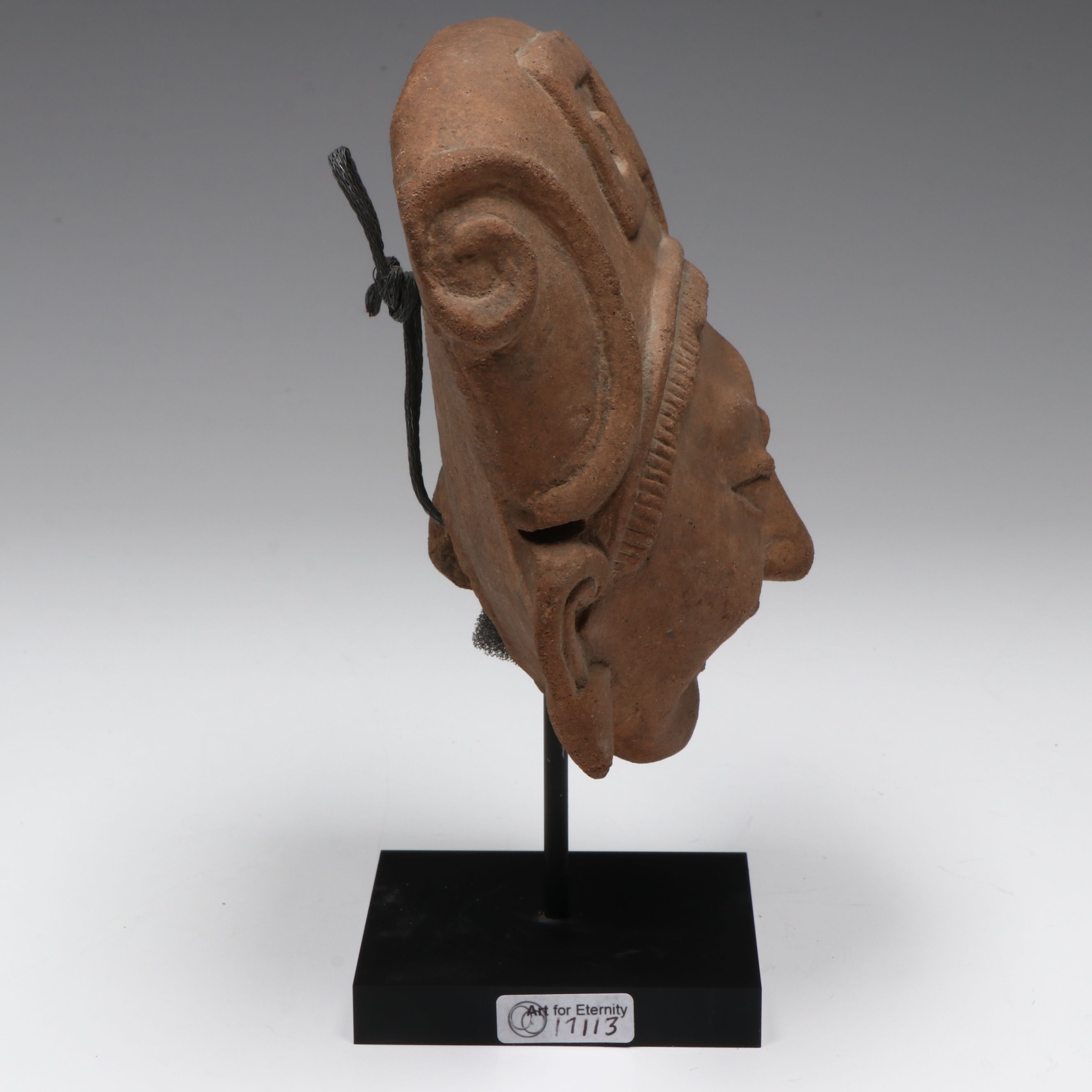 Veracruz Smiling Pottery Sonriente Head, Circa 600–800 CE
