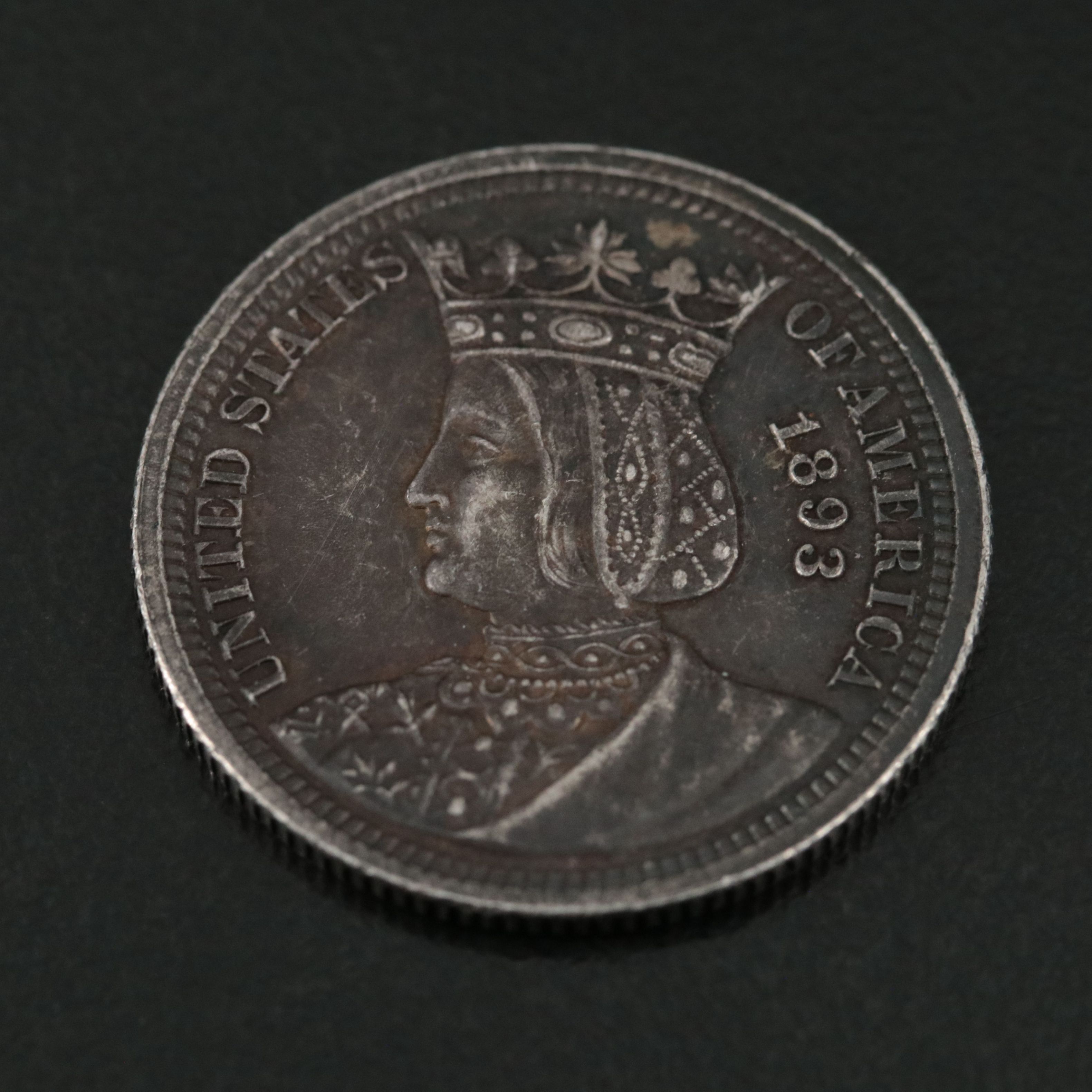 1893 Isabella Quarter