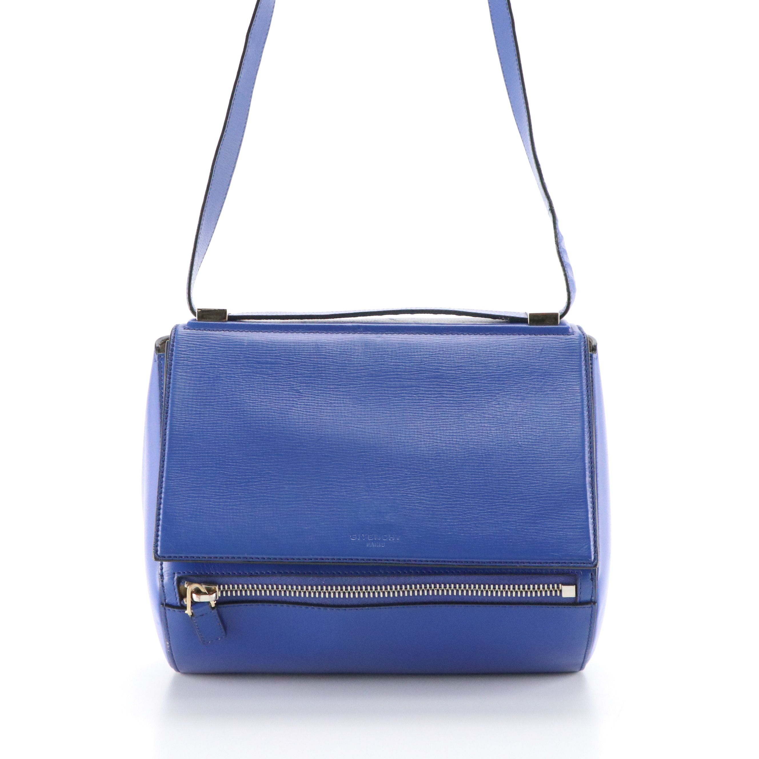 Givenchy Large Pandora Box Bag in Royal Blue Grained Leather