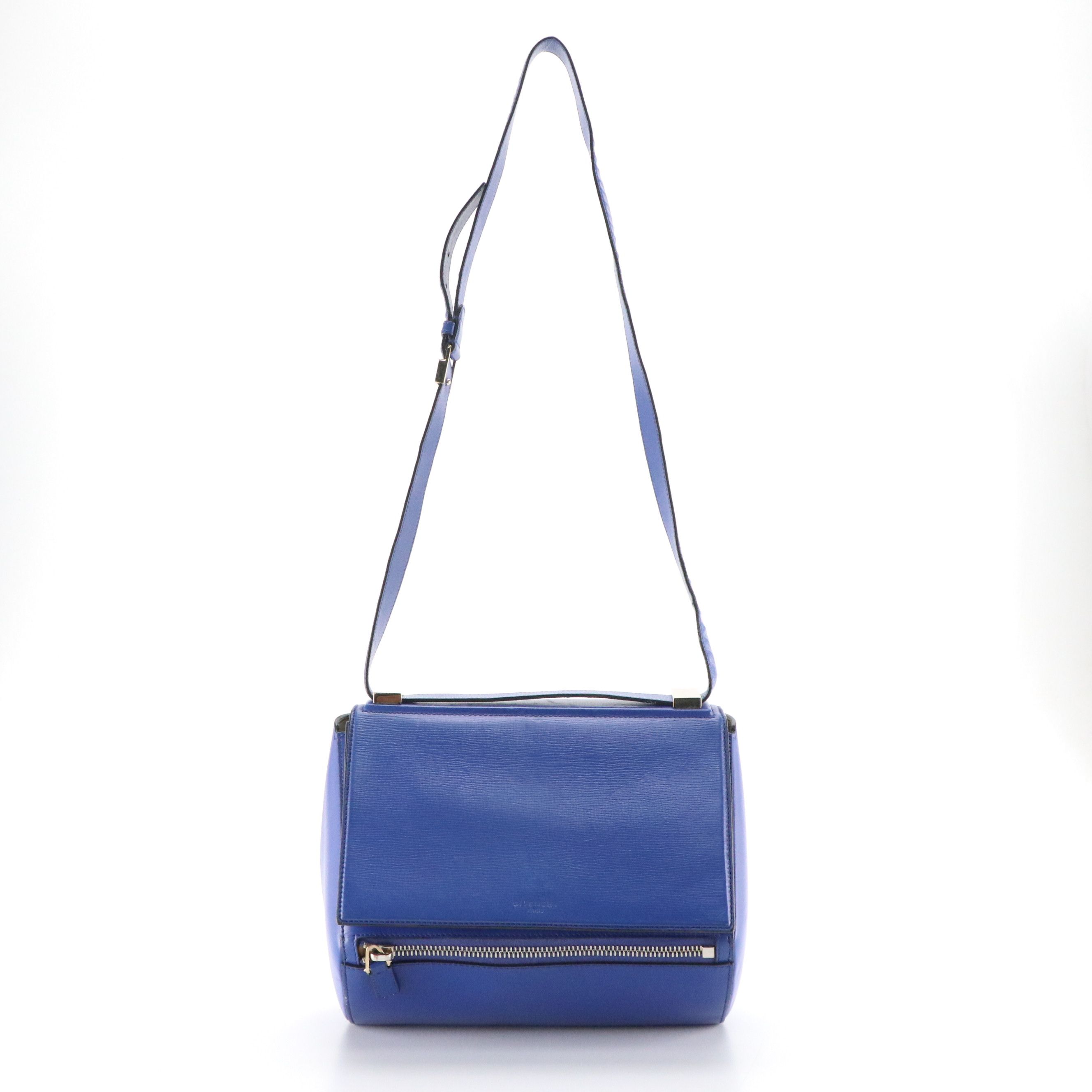 Givenchy Large Pandora Box Bag in Royal Blue Grained Leather