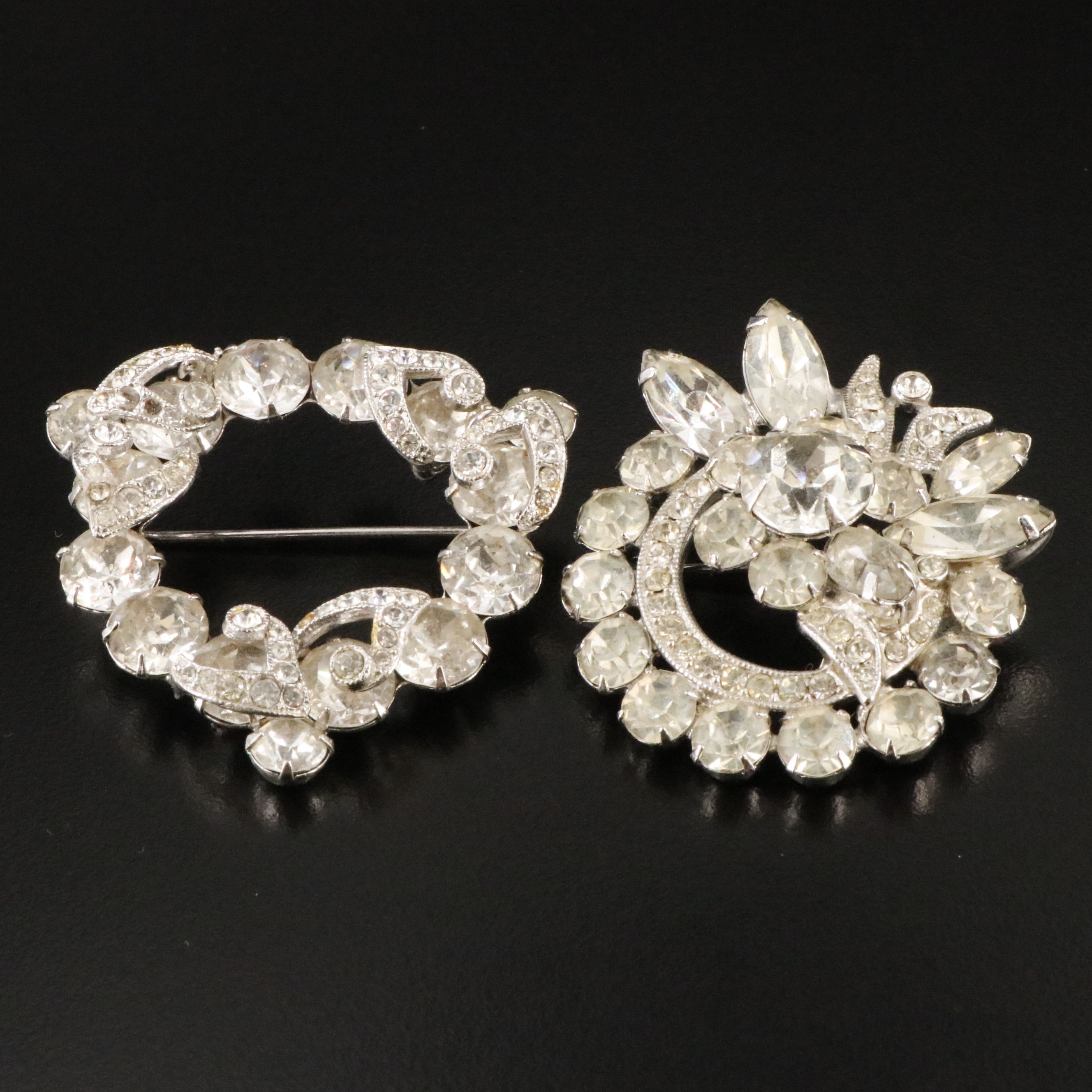 Collection of Eisenberg and Eisenberg Ice Rhinestone Jewelry