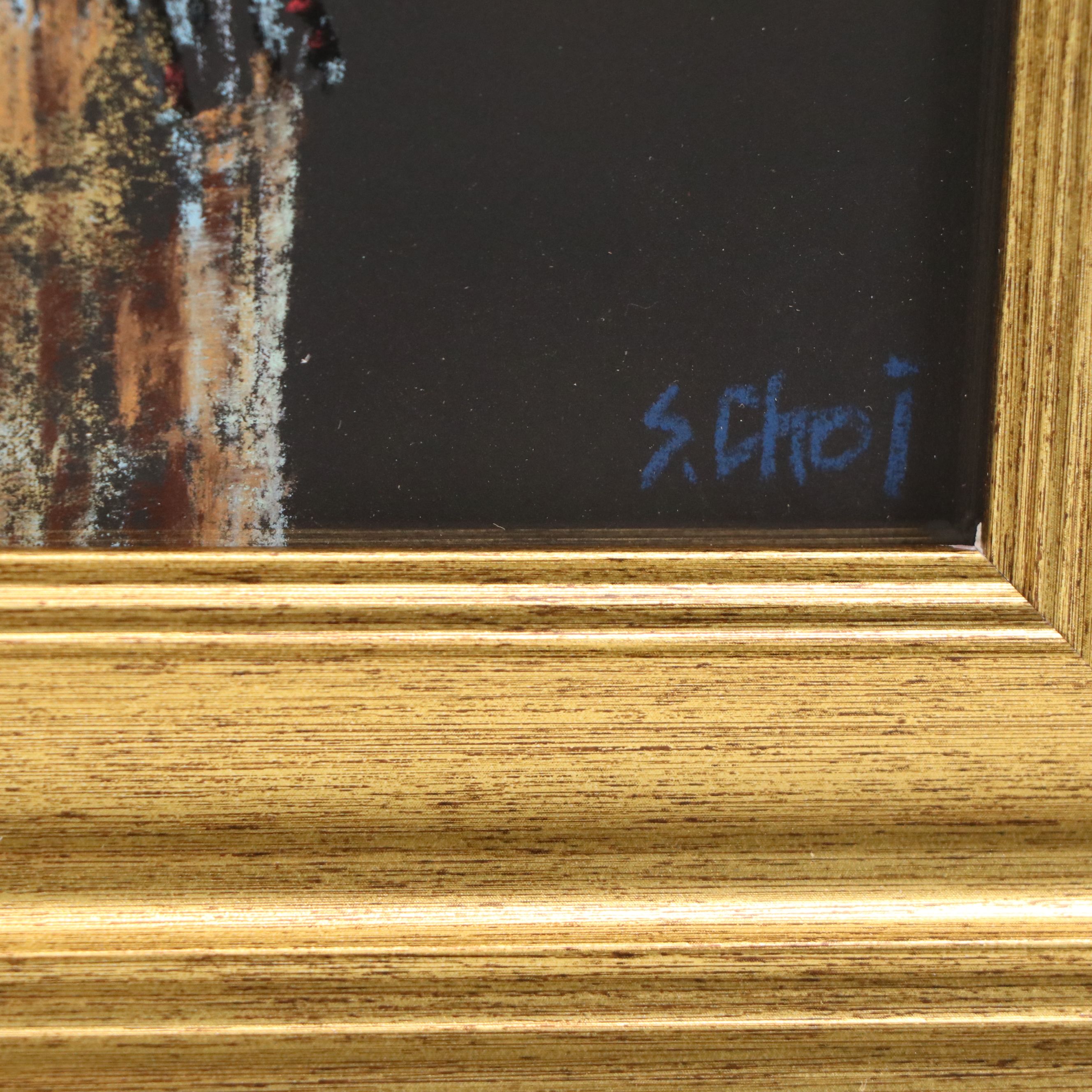 Sunkyung Choi Pastel Drawing of a Cardinal