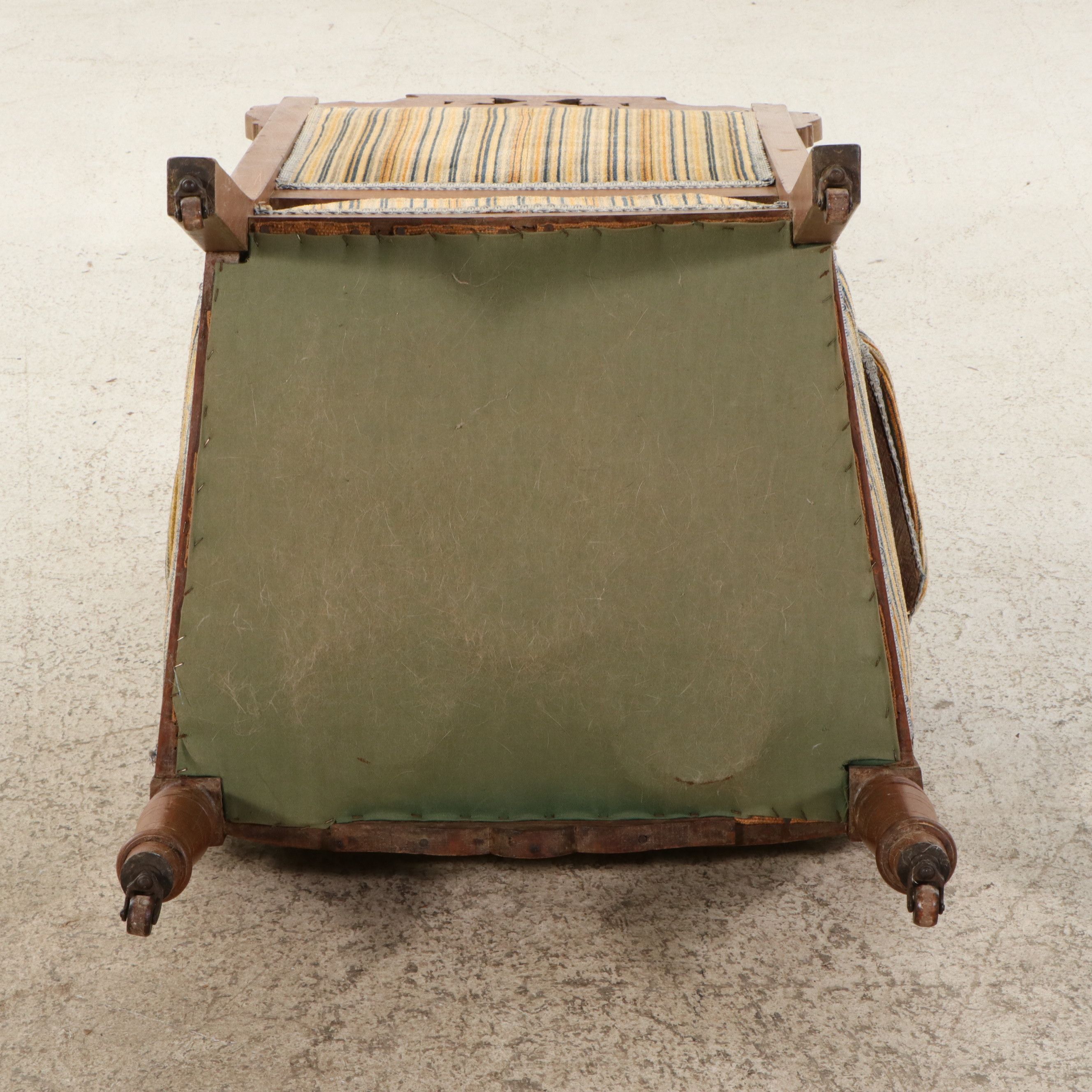 Set of Six Eastlake Carved Walnut Dining Chairs