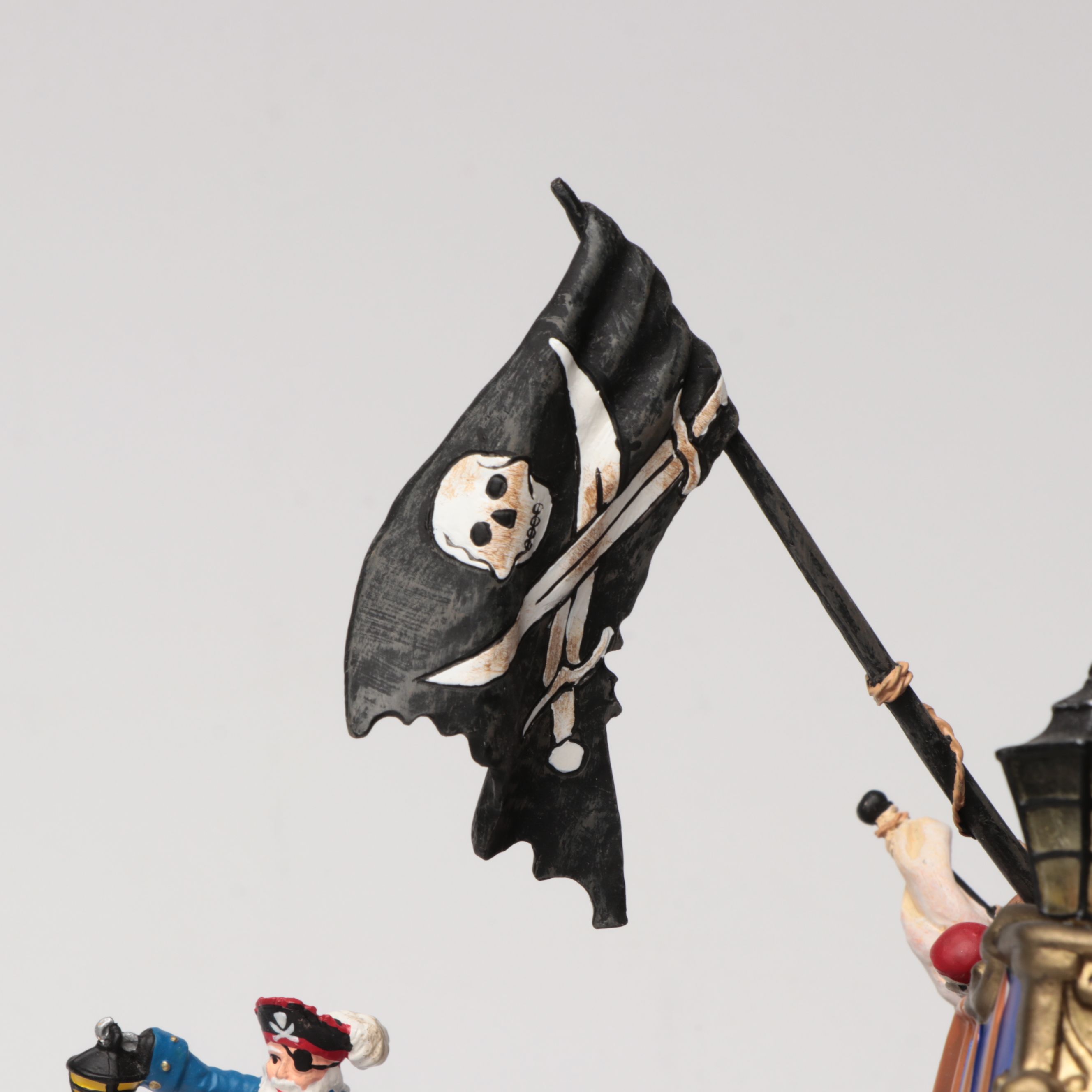 Dept. 56 "Witch's Brew Pub" and "Ship of Sea Phantoms" Village Décor