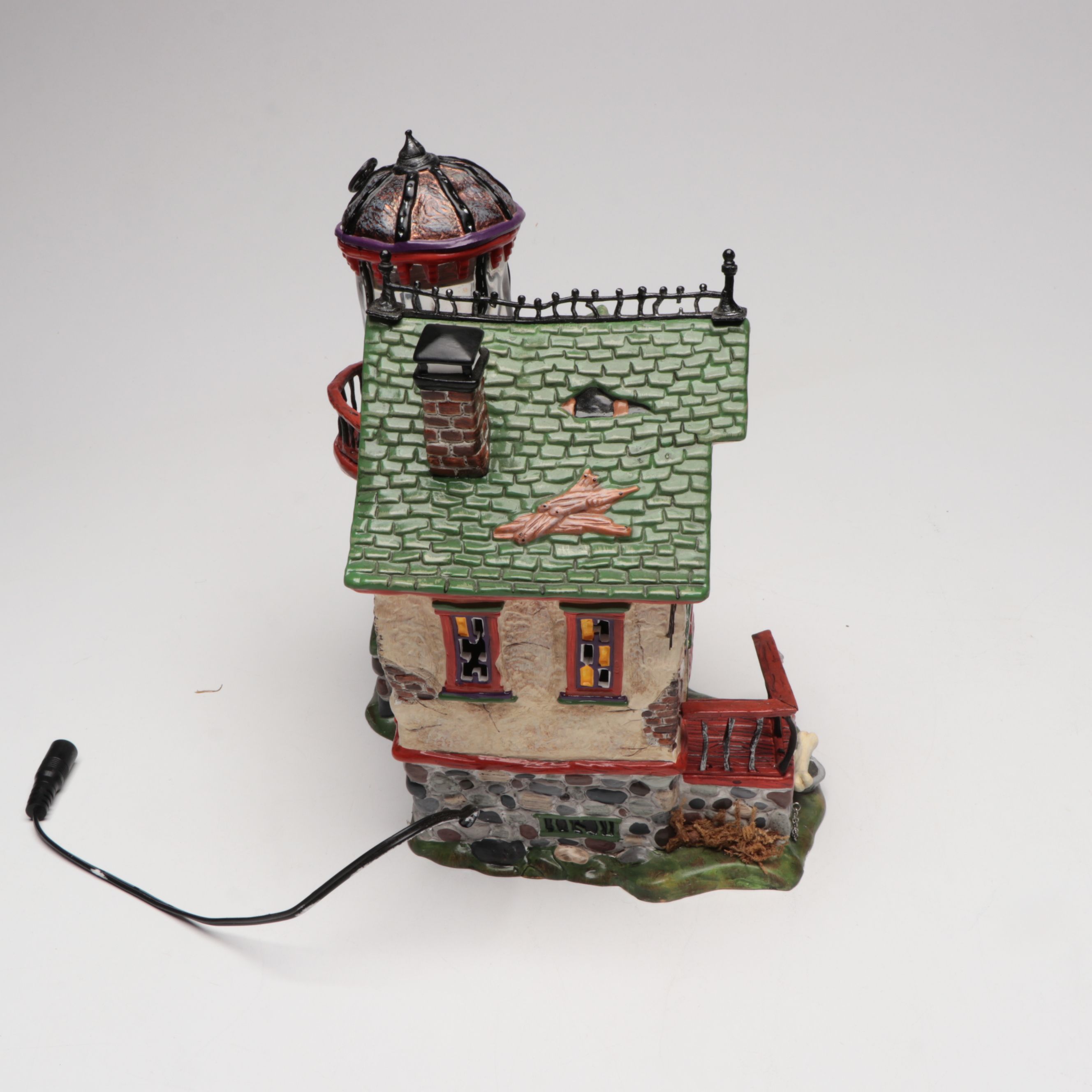 Dept. 56 "Witch's Brew Pub" and "Ship of Sea Phantoms" Village Décor