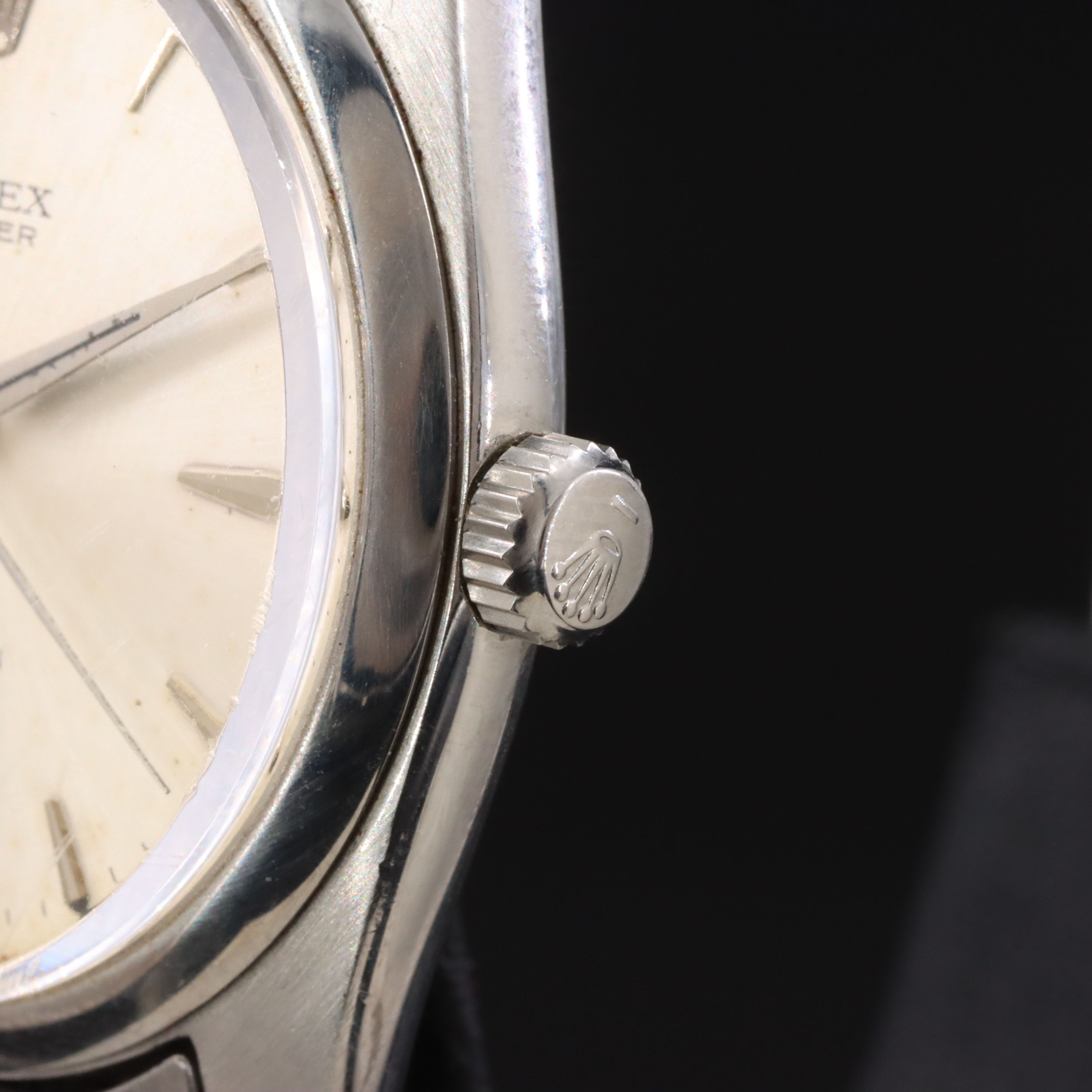 1959 Rolex Precision Stem Wind Model 6424 Watch