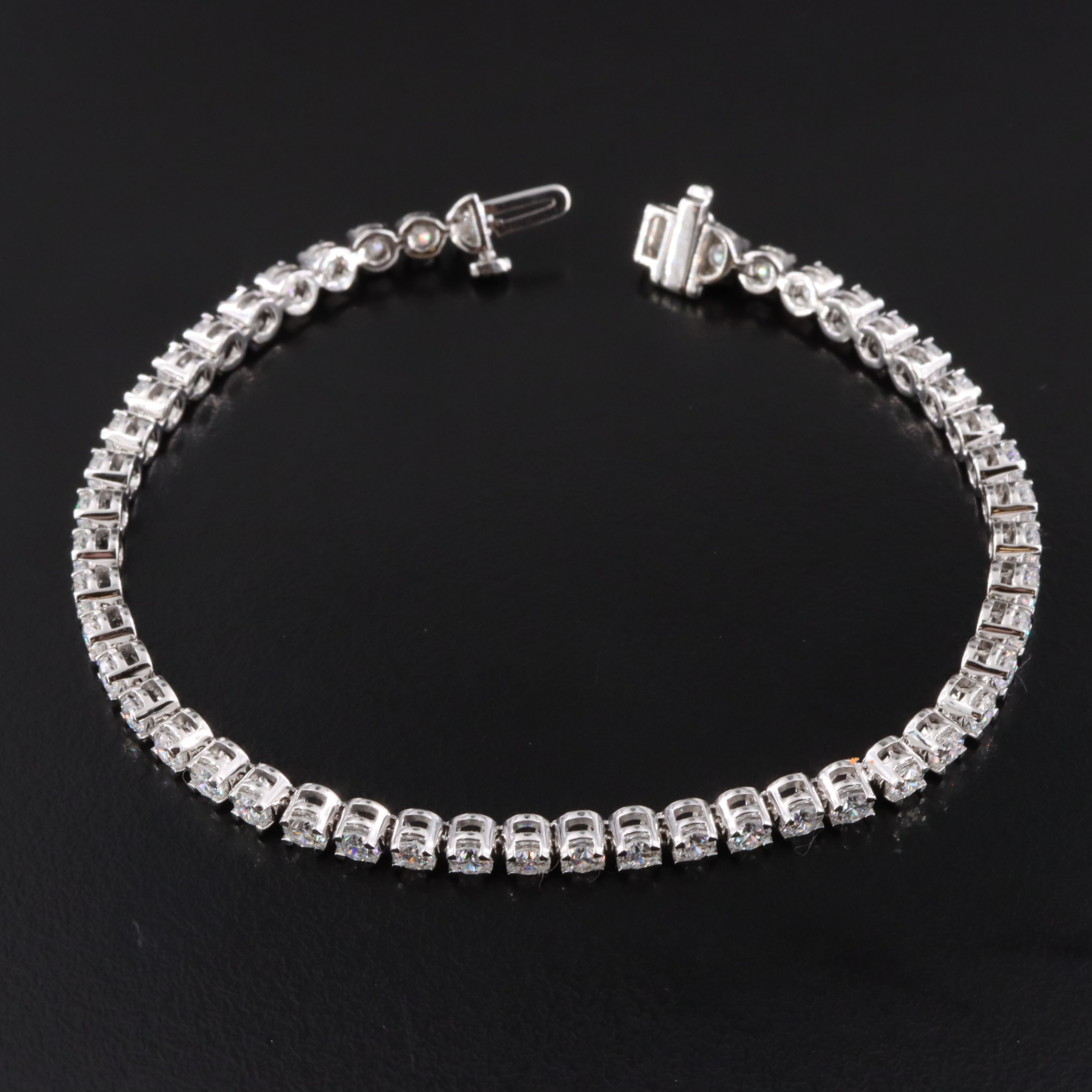 14K 5.00 CTW Lab Grown Diamond Line Bracelet