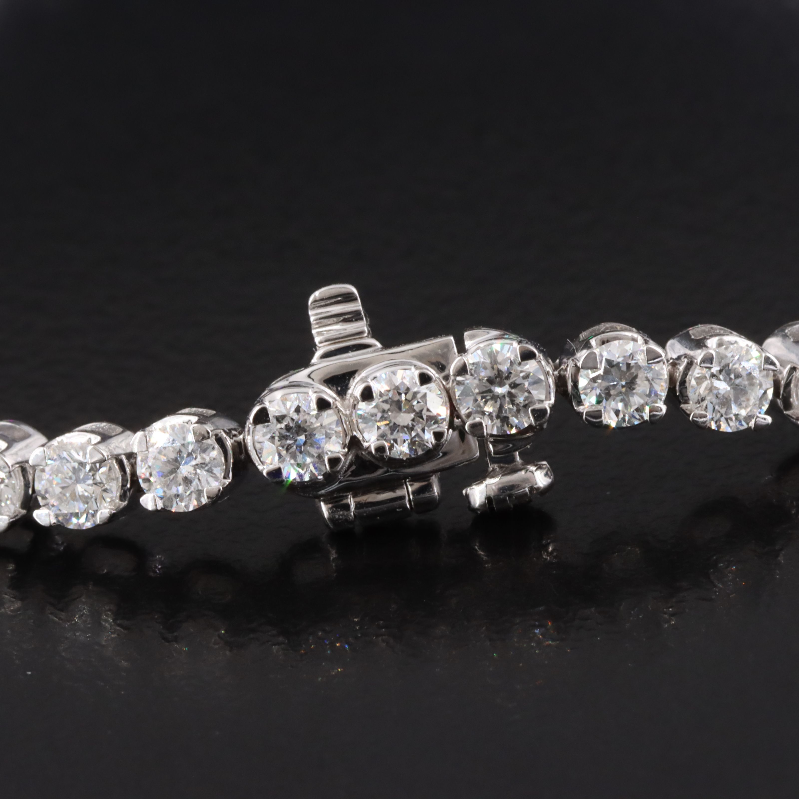 14K 5.00 CTW Lab Grown Diamond Line Bracelet