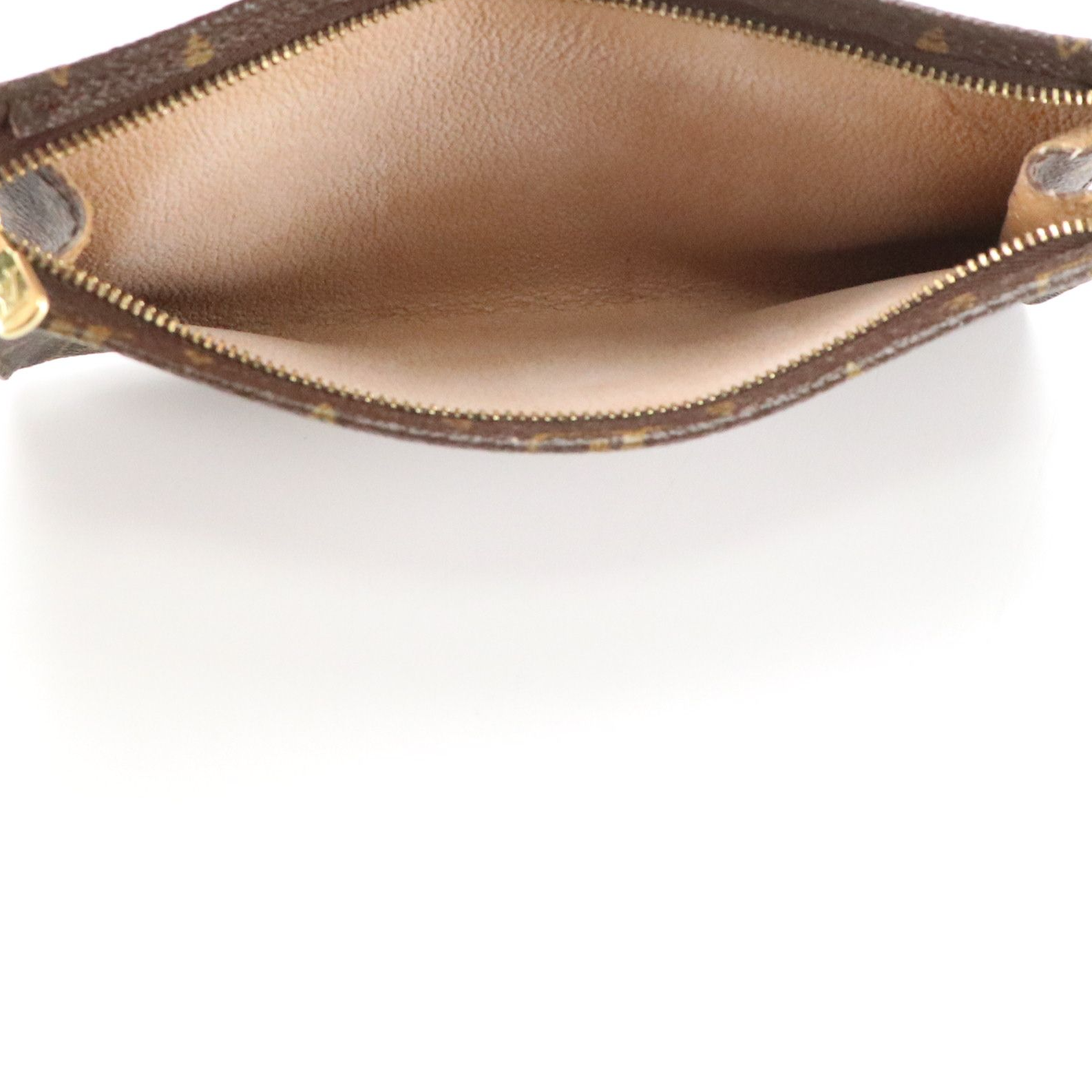 Louis Vuitton Bucket Bag Zip Pouch in Monogram Canvas
