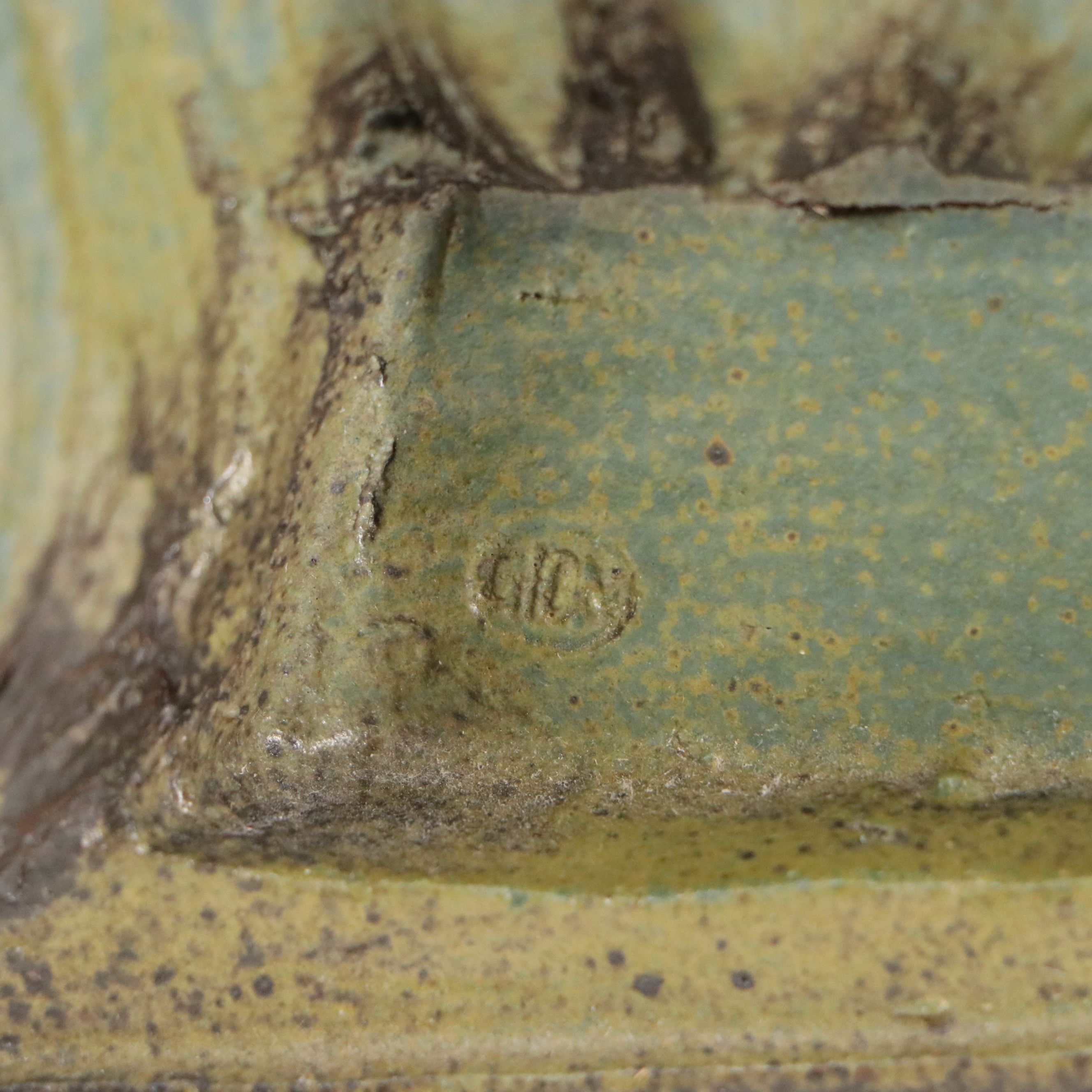 Glazed Terracotta Sculpture of Pekingese Dog, 1999