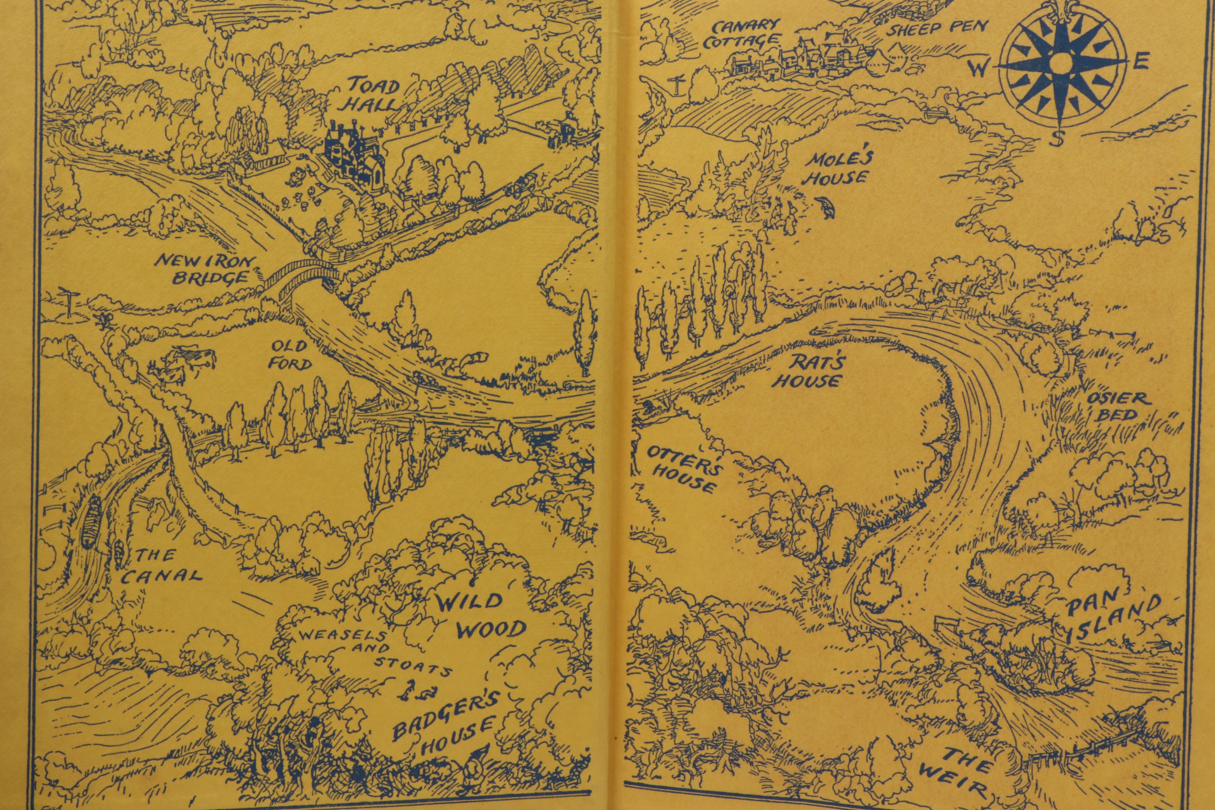 Ernest H. Shepard Illustrated "The Wind in the Willows" by Kenneth Grahame, 1933