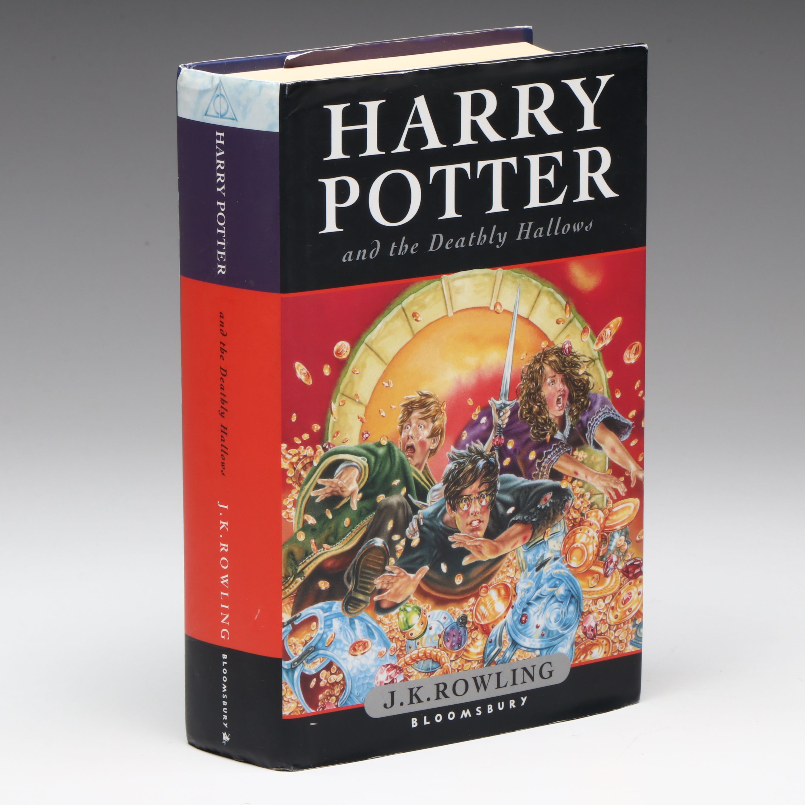 First UK Edition "Harry Potter and the Deathly Hallows" by J. K. Rowling