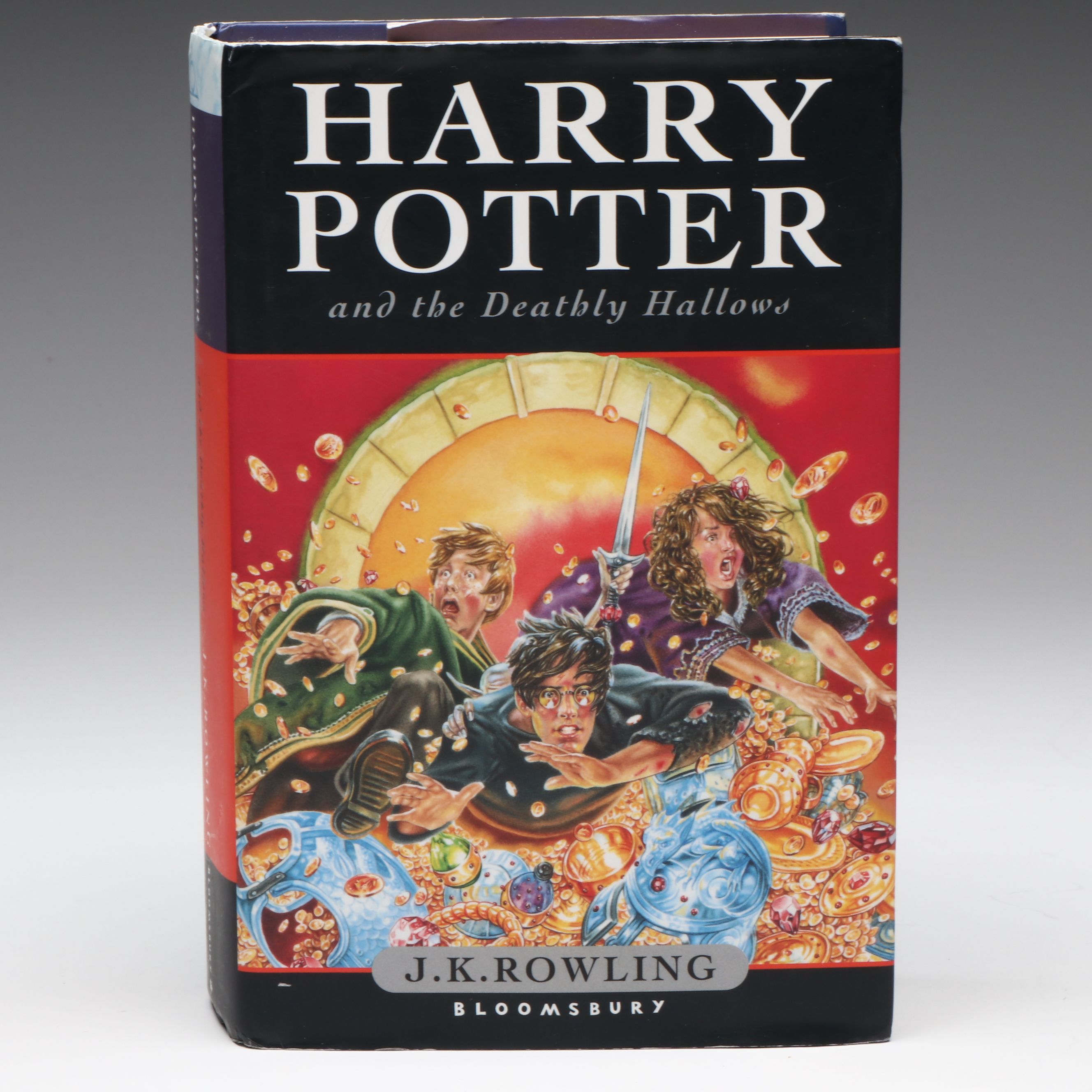 First UK Edition "Harry Potter and the Deathly Hallows" by J. K. Rowling