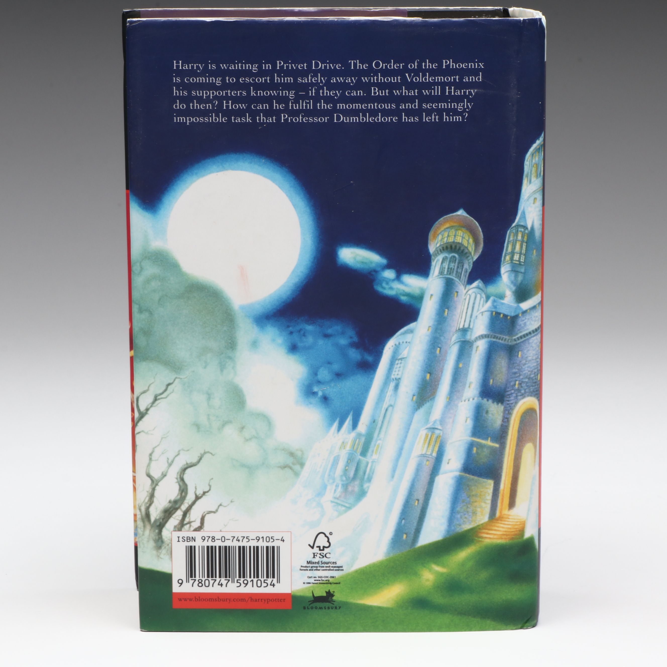 First UK Edition "Harry Potter and the Deathly Hallows" by J. K. Rowling