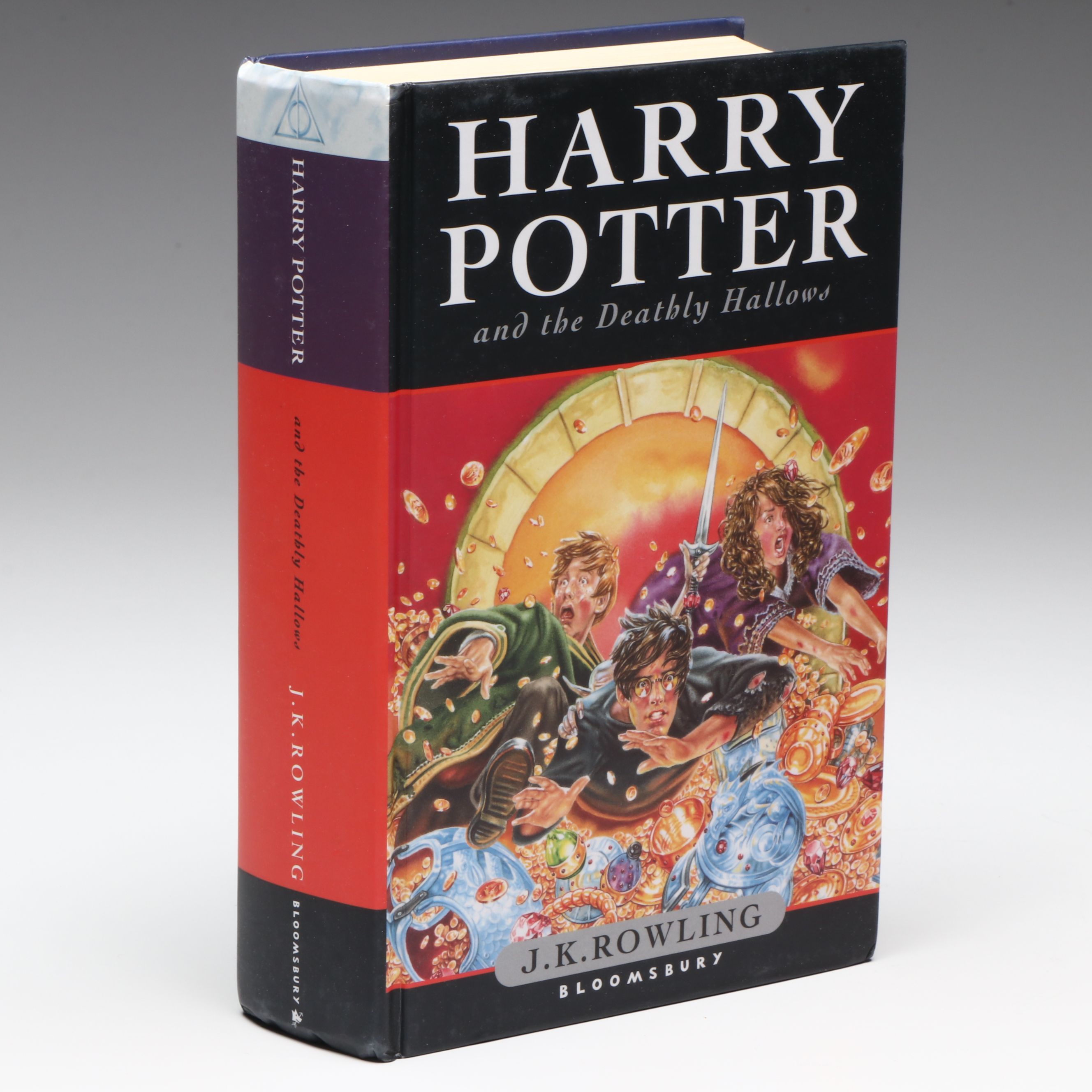 First UK Edition "Harry Potter and the Deathly Hallows" by J. K. Rowling